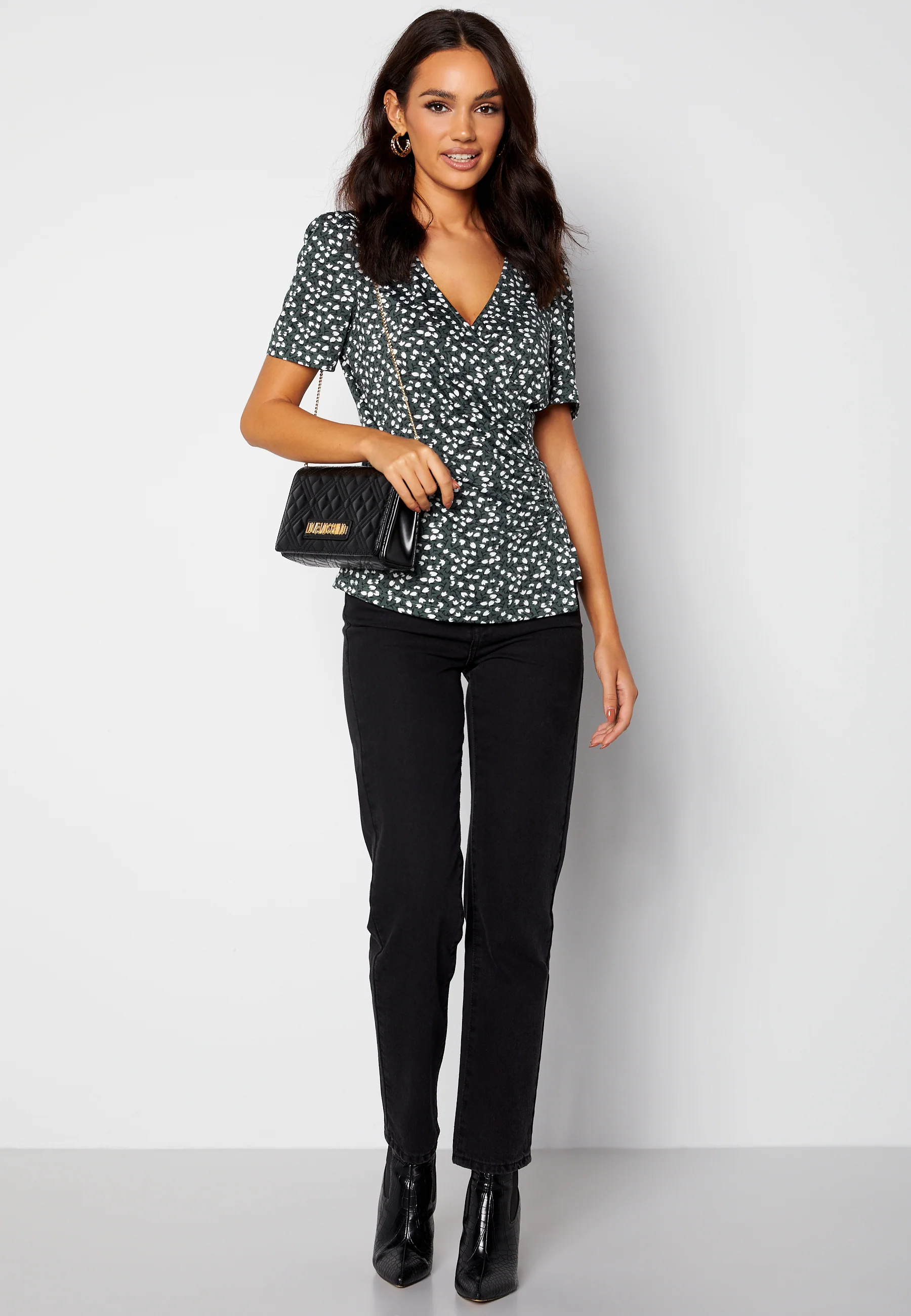 Simone ss puff top - Image 2