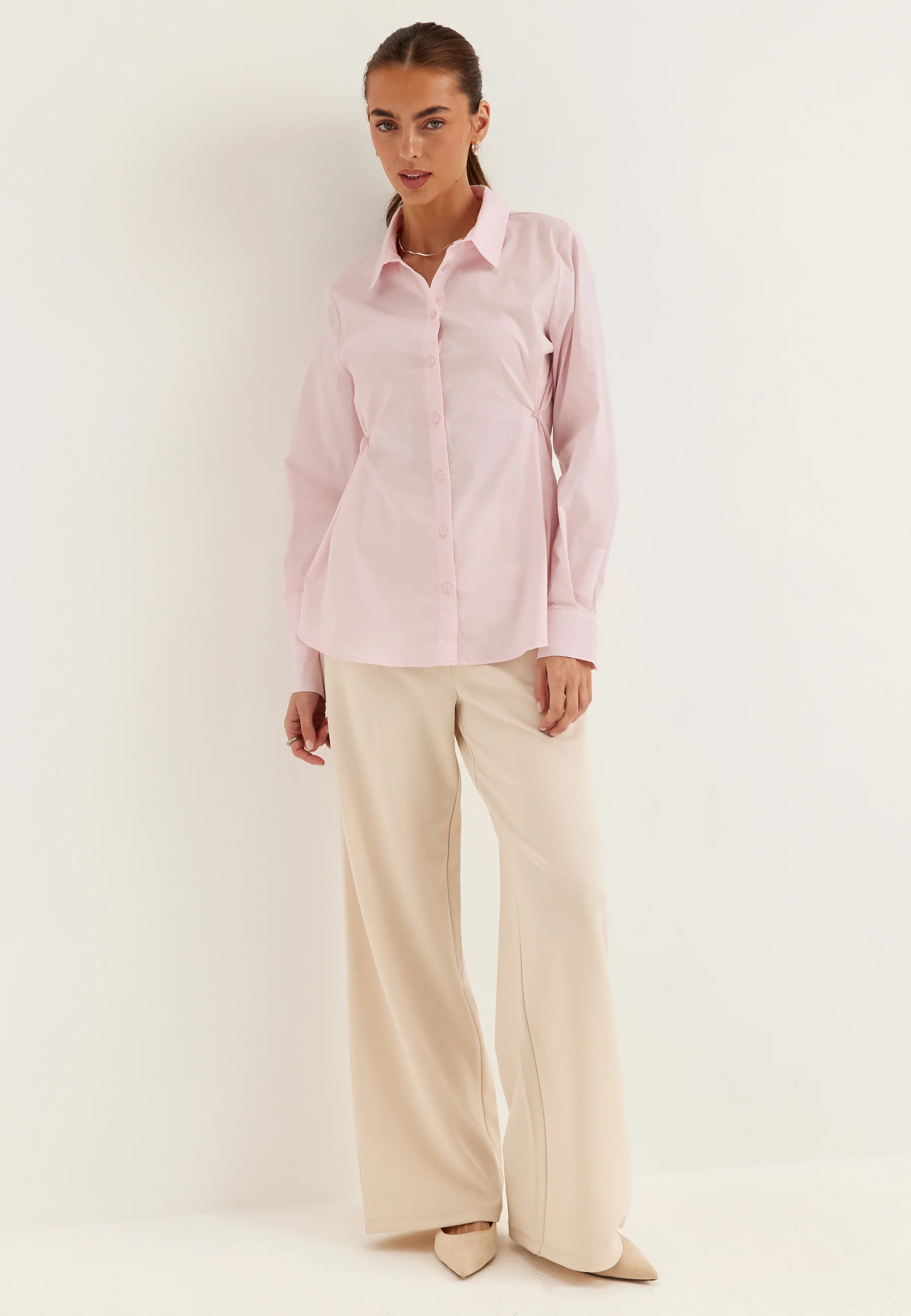 Sinched Waist Shirt - Image 3