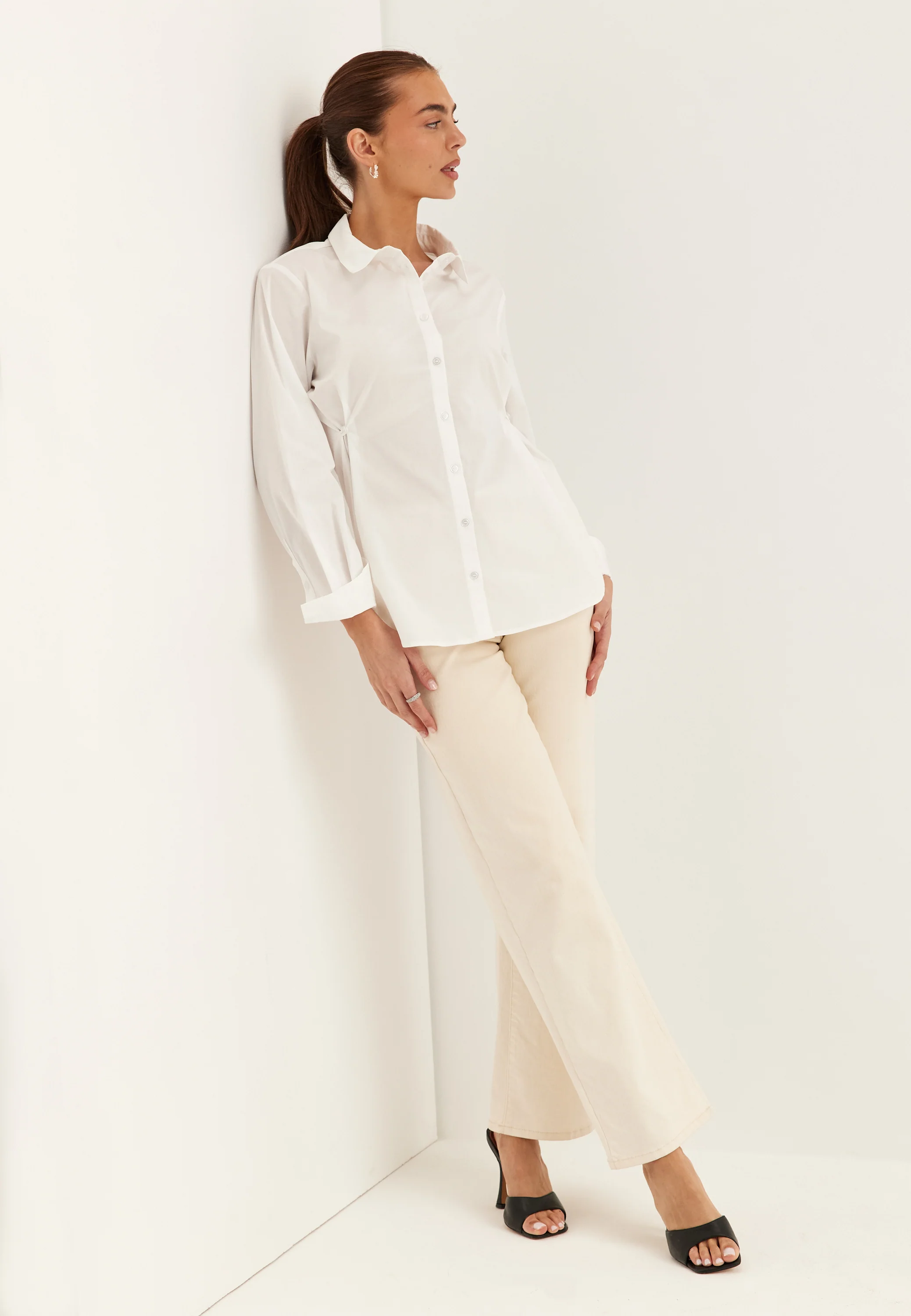 Sinched Waist Shirt - Image 3