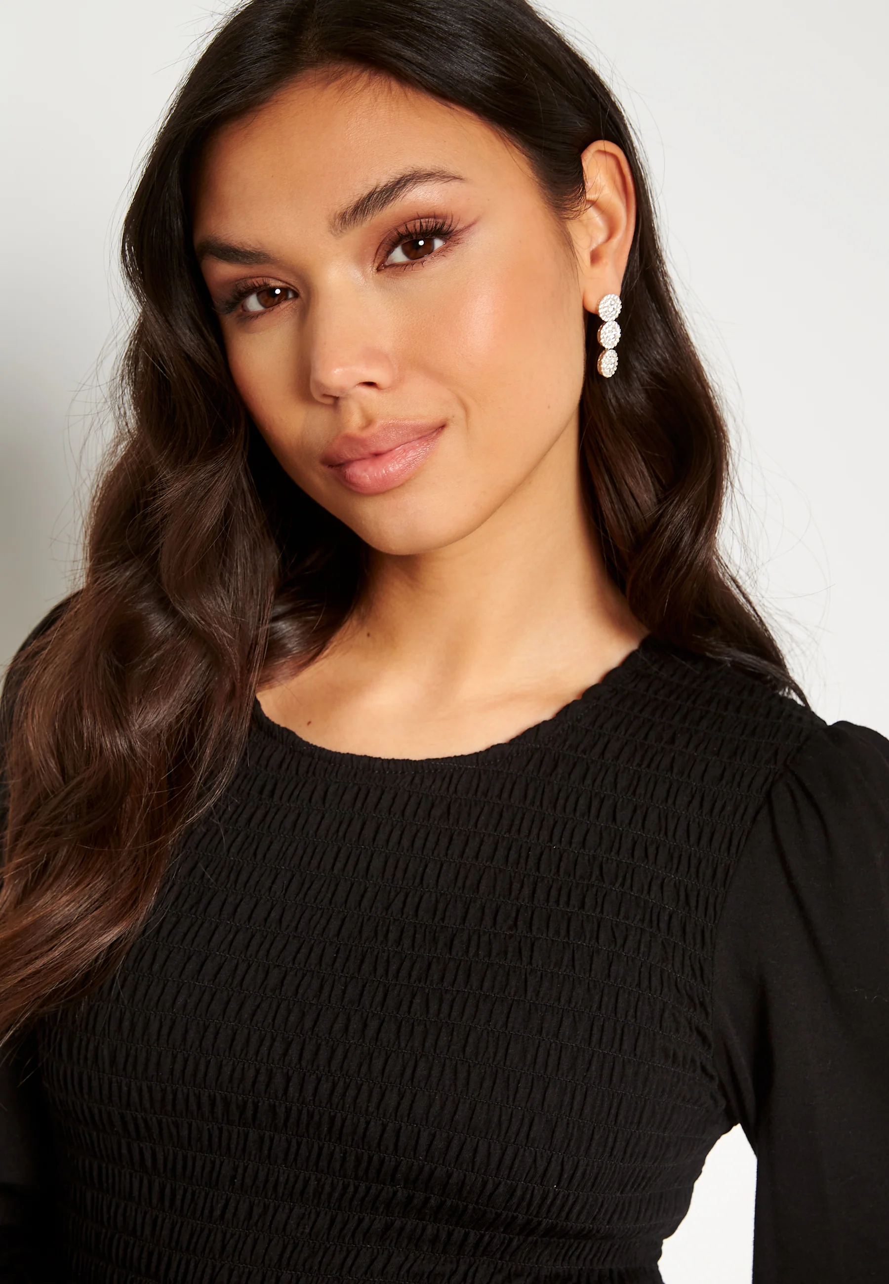 Sindi L/S Smock Top - Image 4