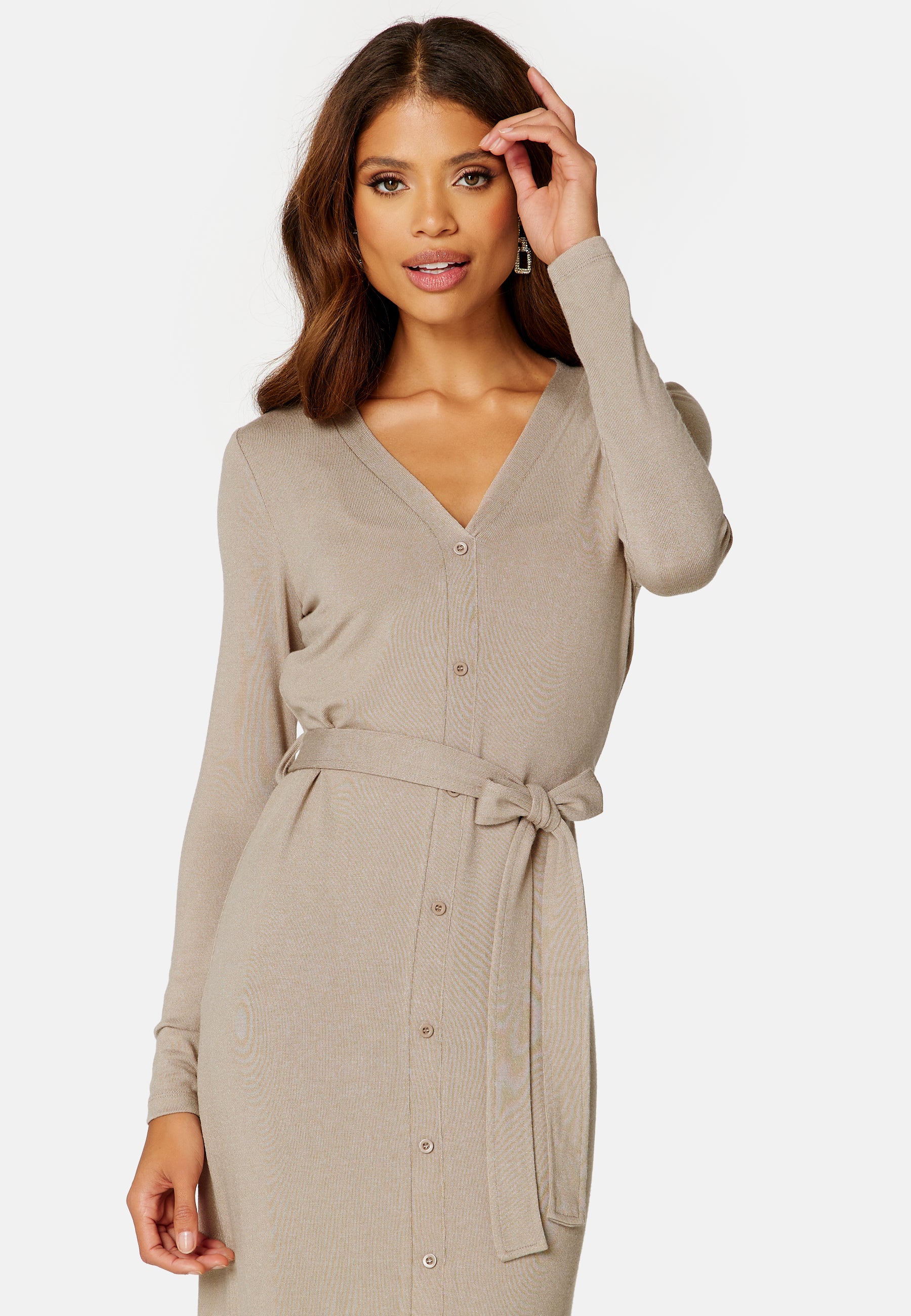 Siri fine knitted cardigan - Image 3