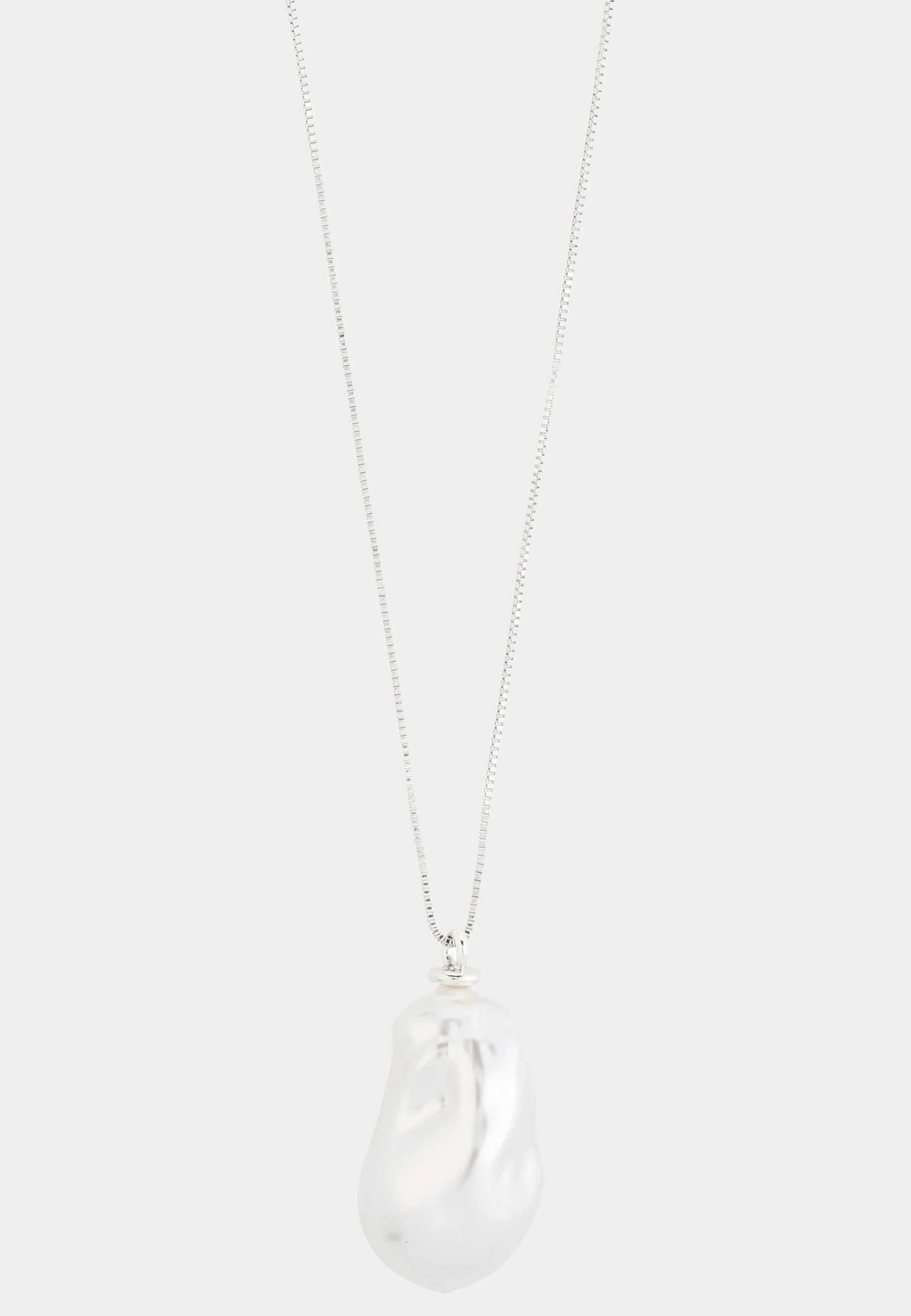 Sky Pearl Necklace Silver-plat - Image 4