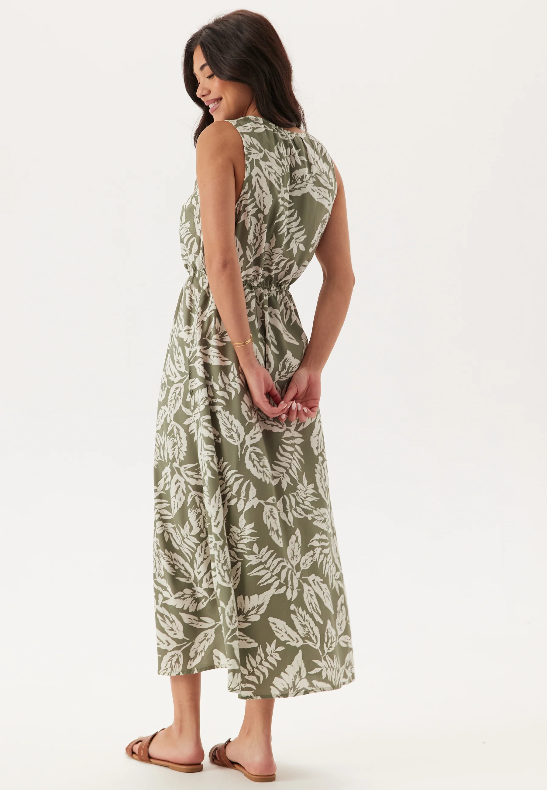 Sleeveless Viscose Dress - Image 2