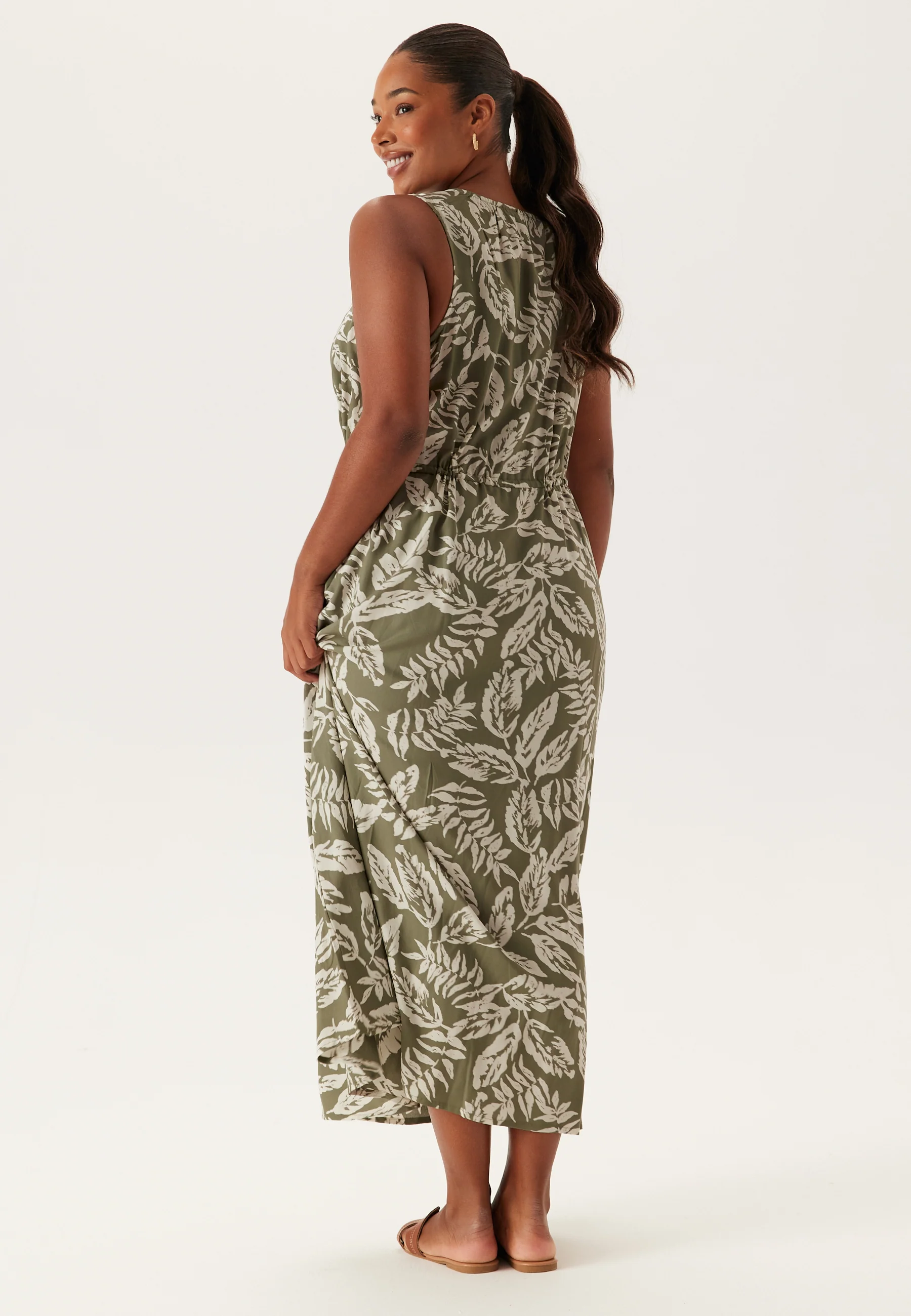 Sleeveless Viscose Dress - Image 6