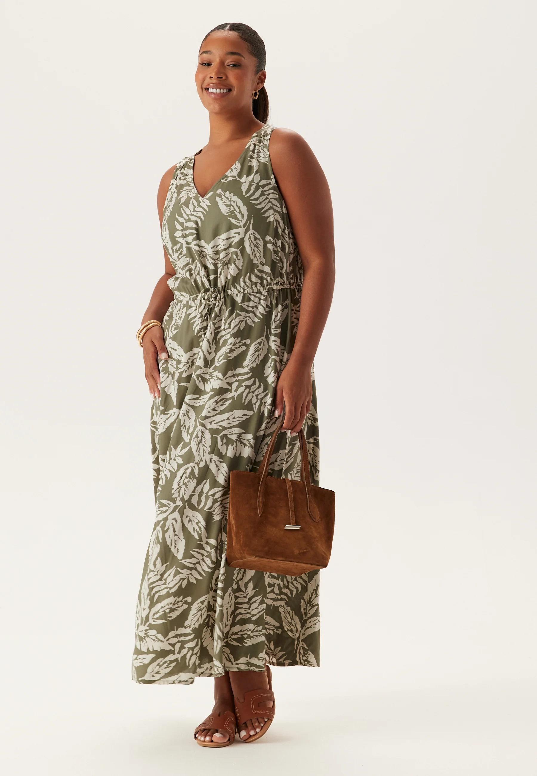 Sleeveless Viscose Dress - Image 7