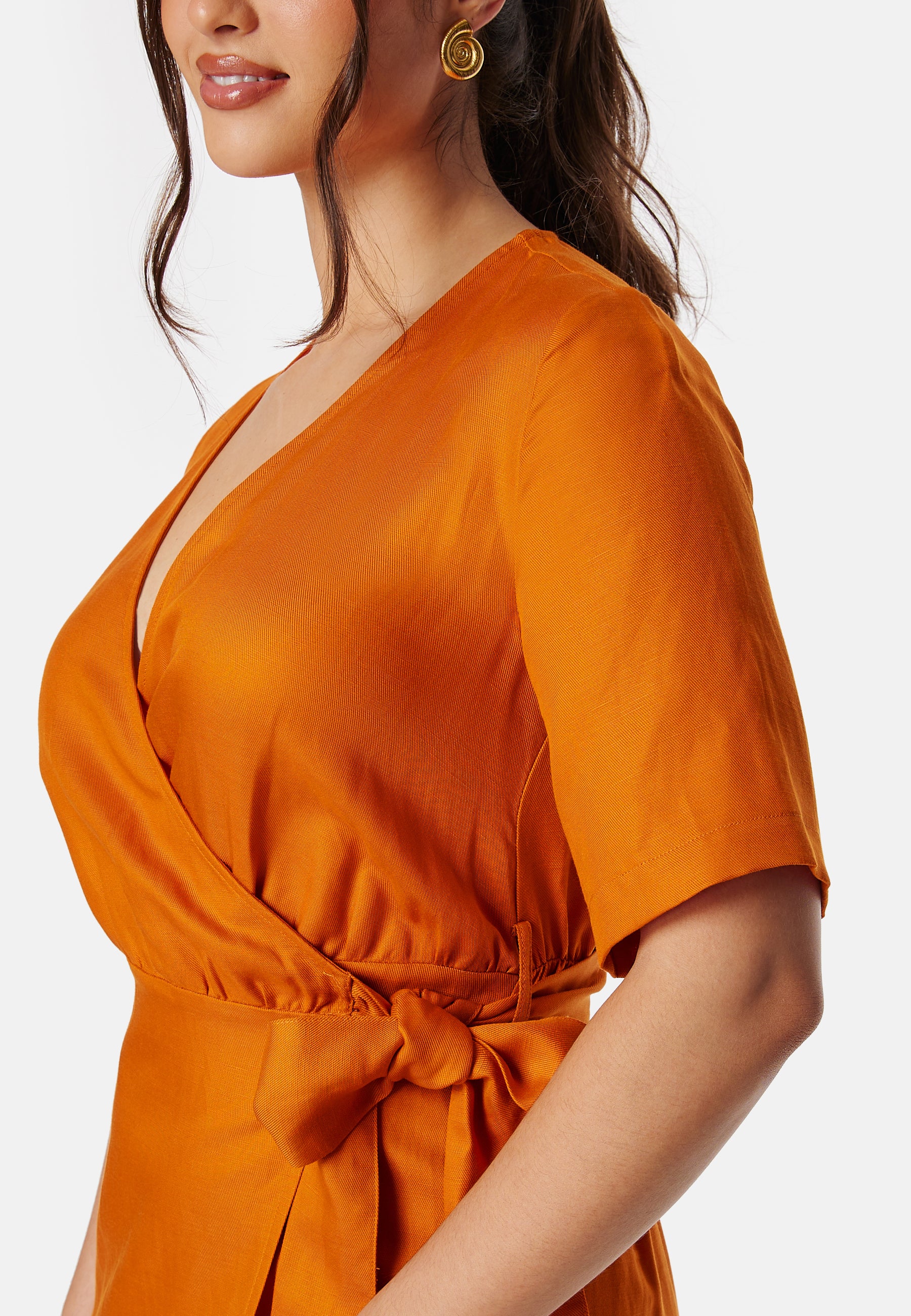 Slfallesandra Ankle Wrap Dress - Image 3