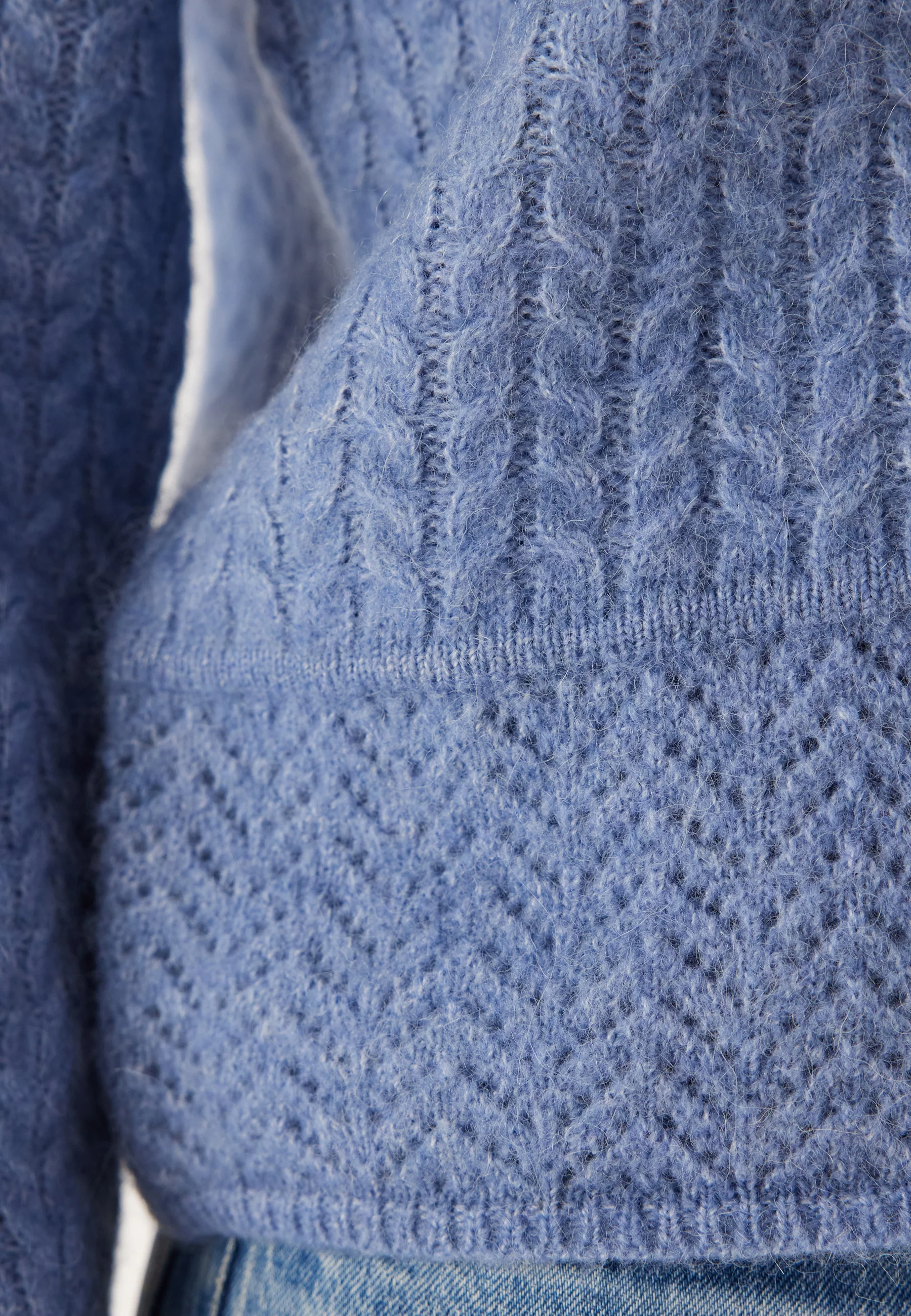 Slfalva Structure Ls Knit O-neck - Image 4