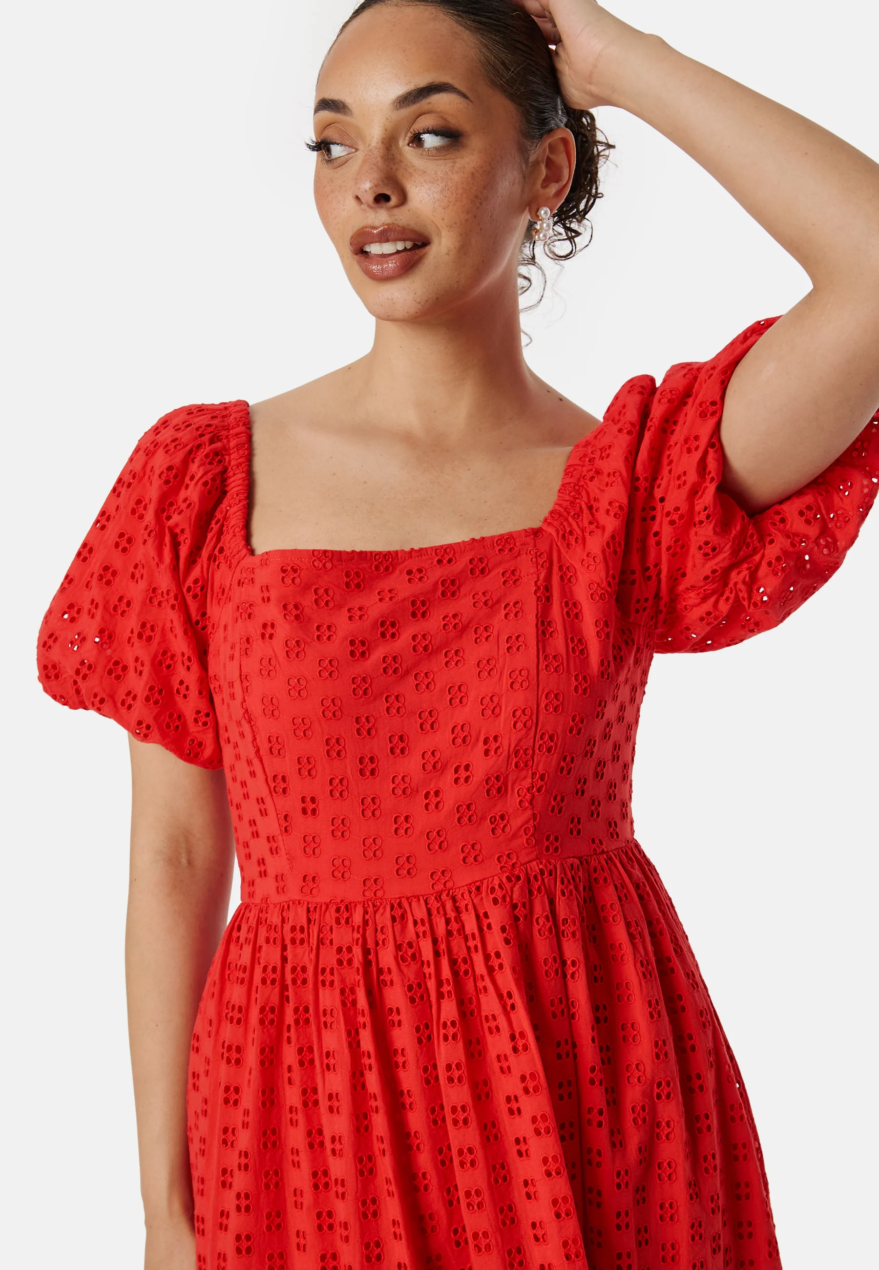 Slfanelli On Off Ankle Dress - Image 3
