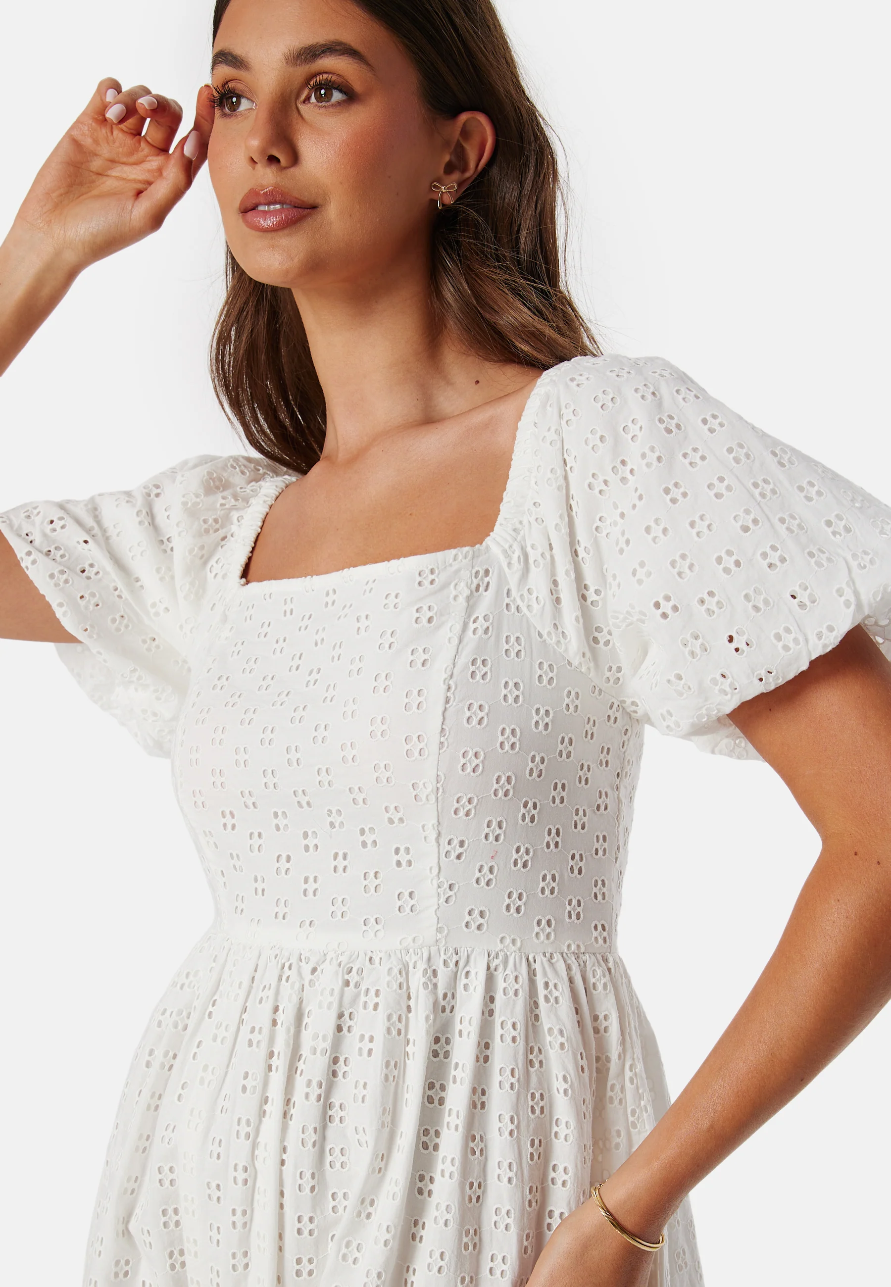 Slfanelli On Off Ankle Dress - Image 3