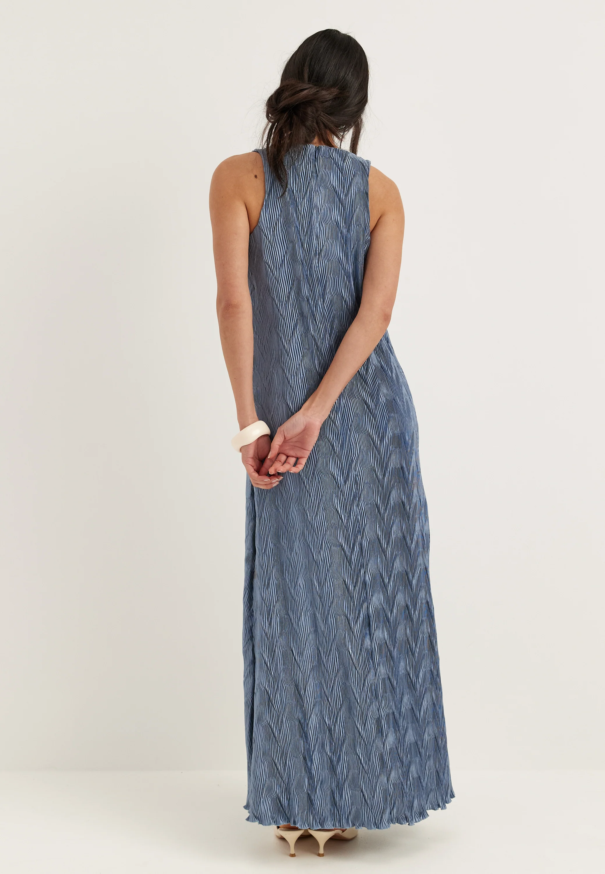 Slfanya Sl Regular Ankle Plissé Dress - Image 3