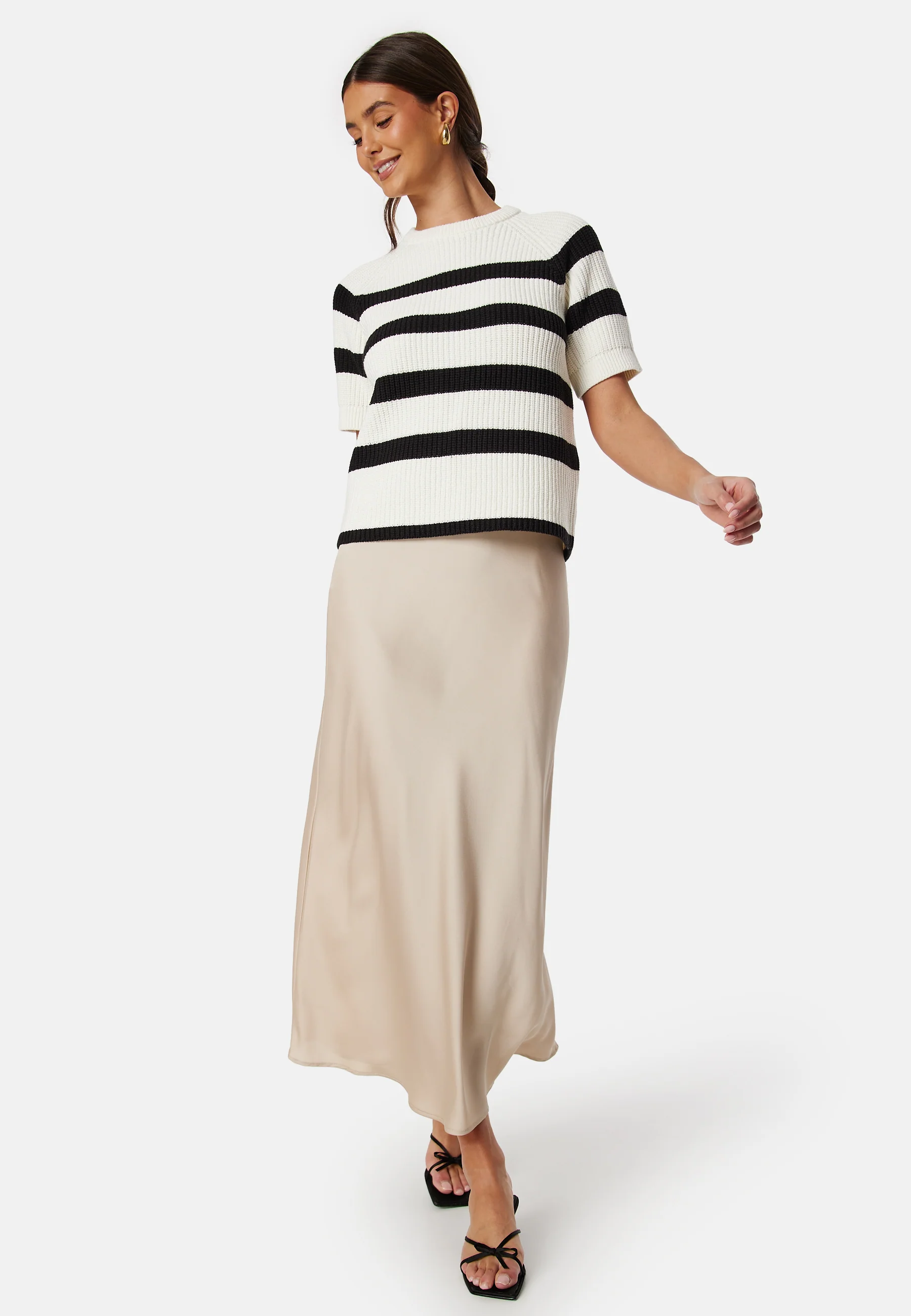 Slfbloomie SS Knit O-Neck - Image 3
