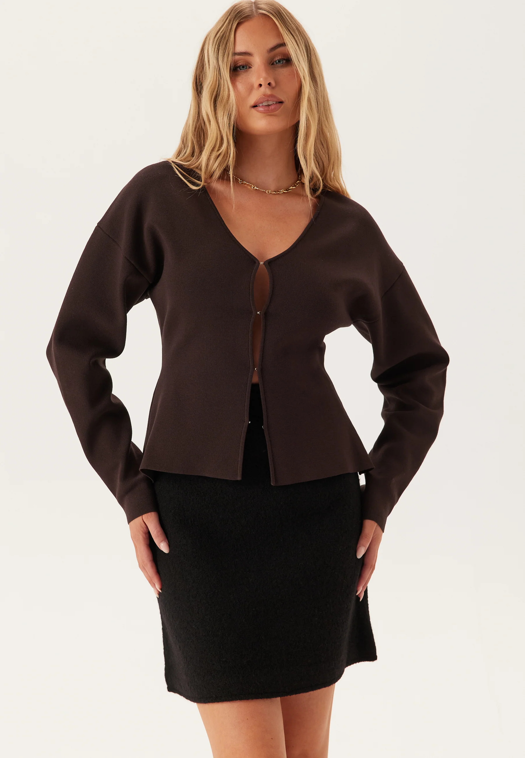 Slfdarla Hw Knit Midi Skirt - Image 4