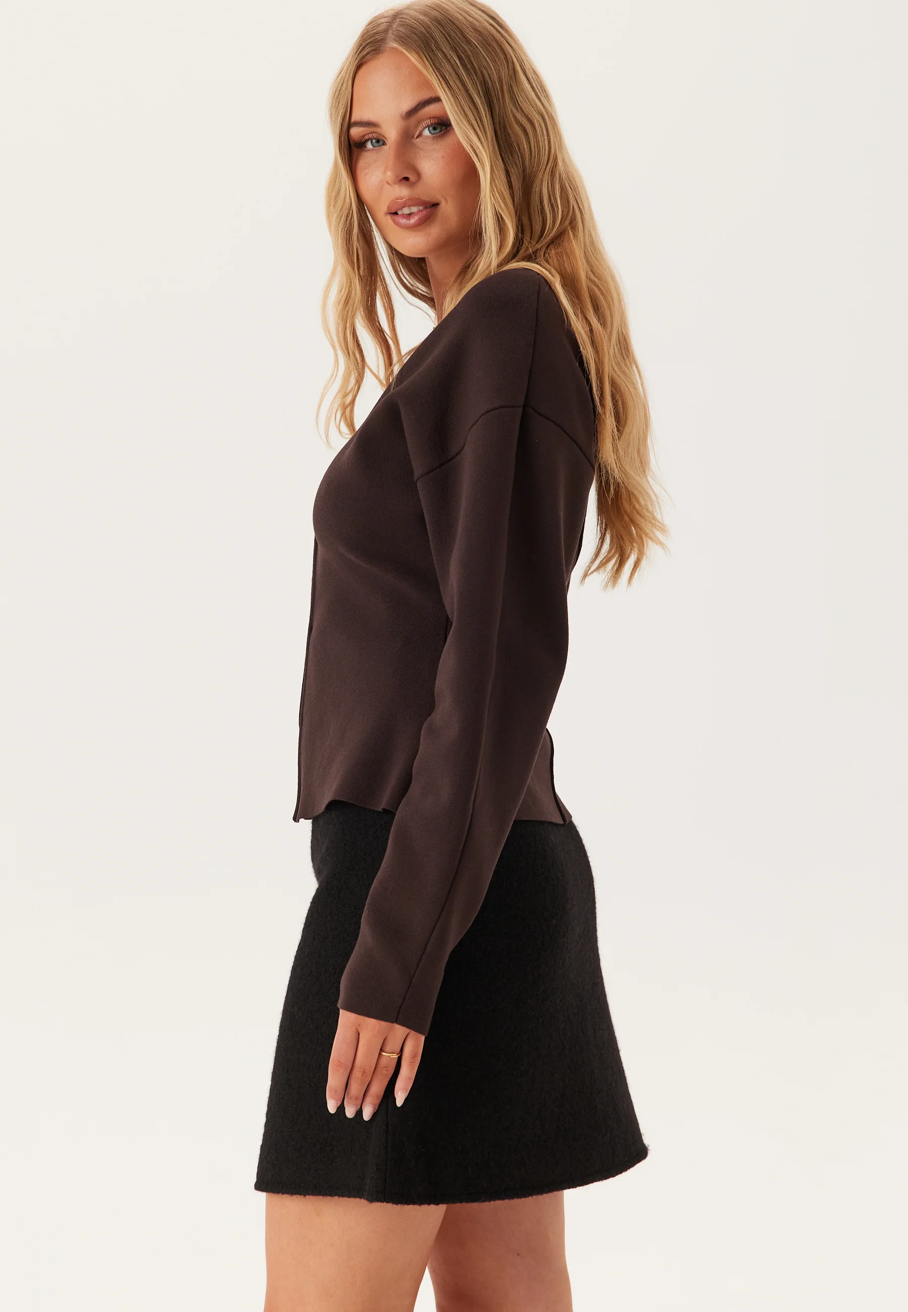 Slfdarla Hw Knit Midi Skirt - Image 7