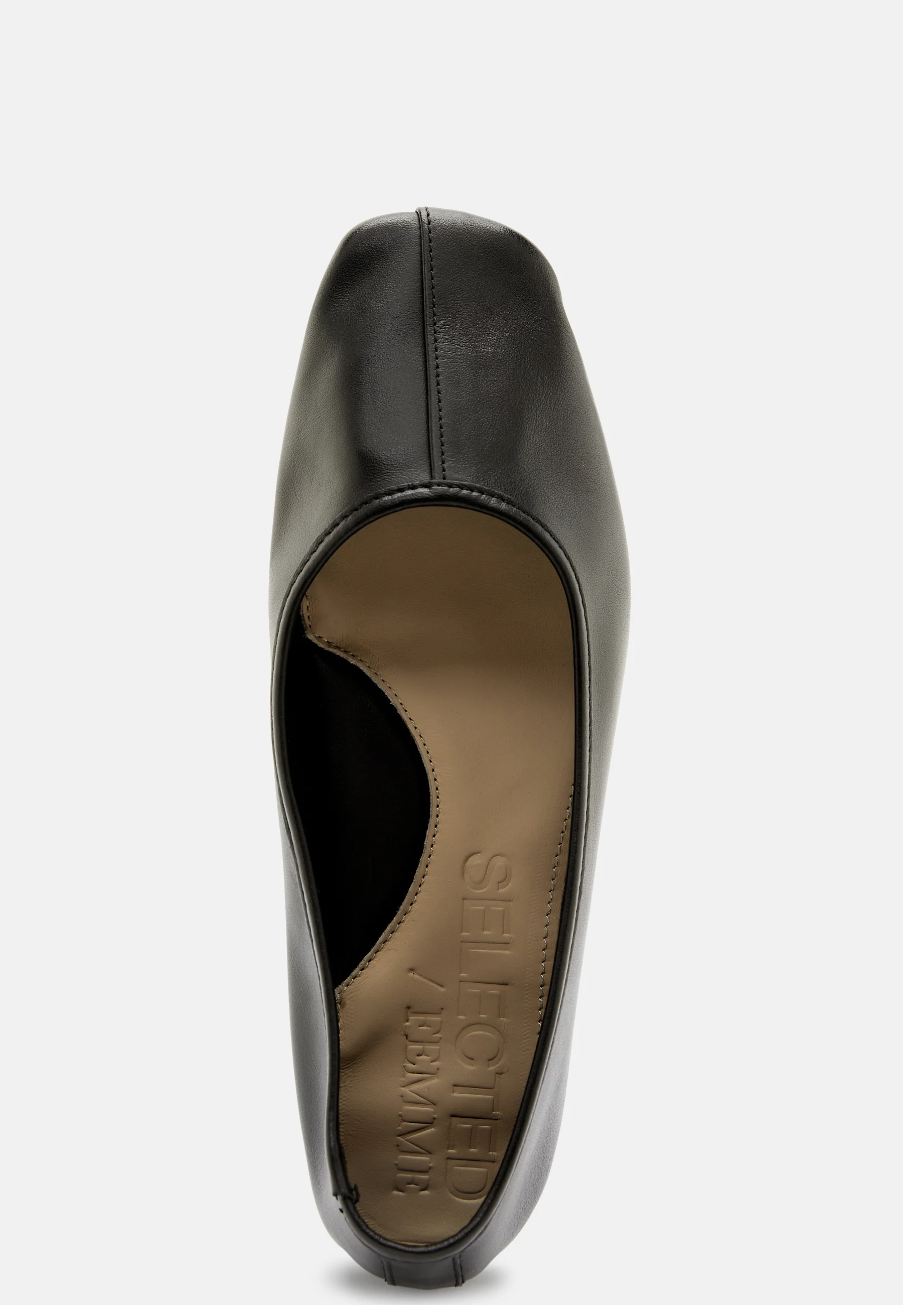Slfelia leather ballerina - Image 4