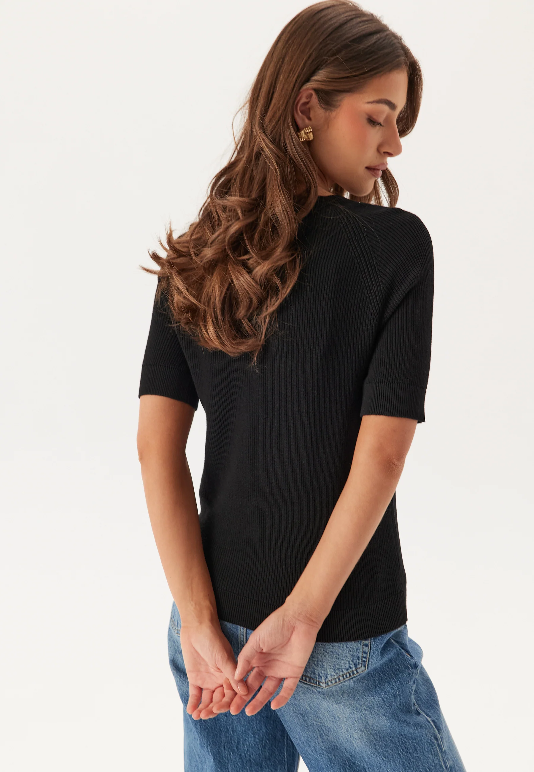 Slfelinna New Ss Knit Top Noos - Image 2