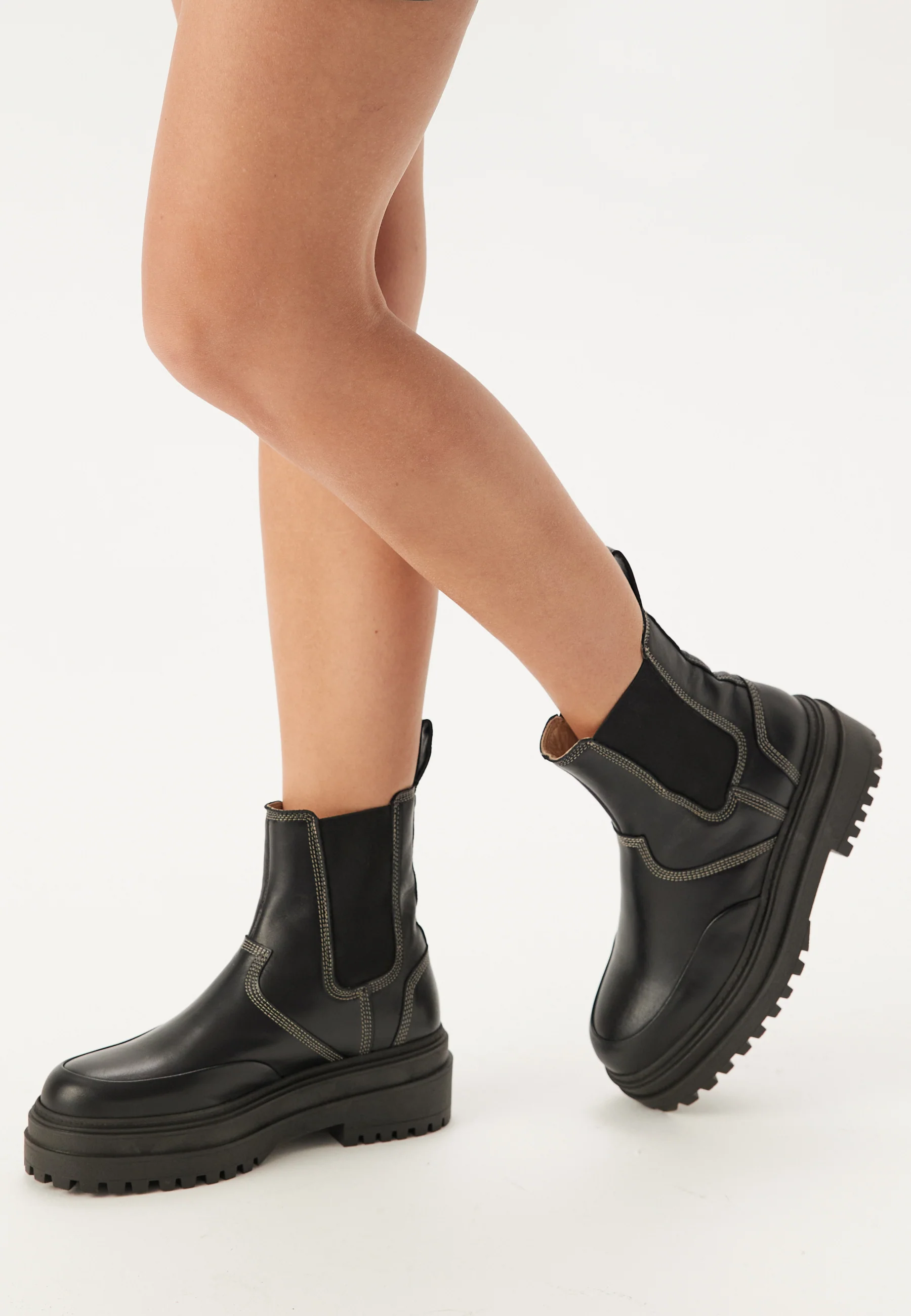 Slfemily Leather Chelsea Boot - Image 2