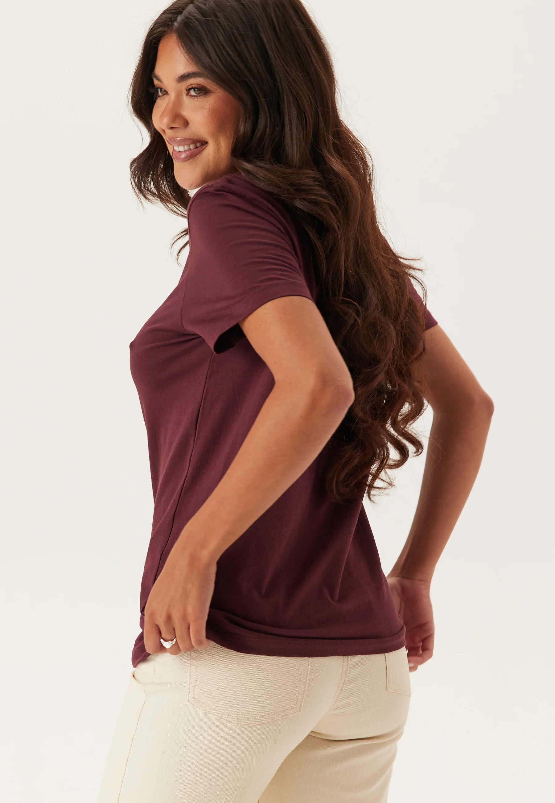Slfessential SS O-Neck Tee - Image 2