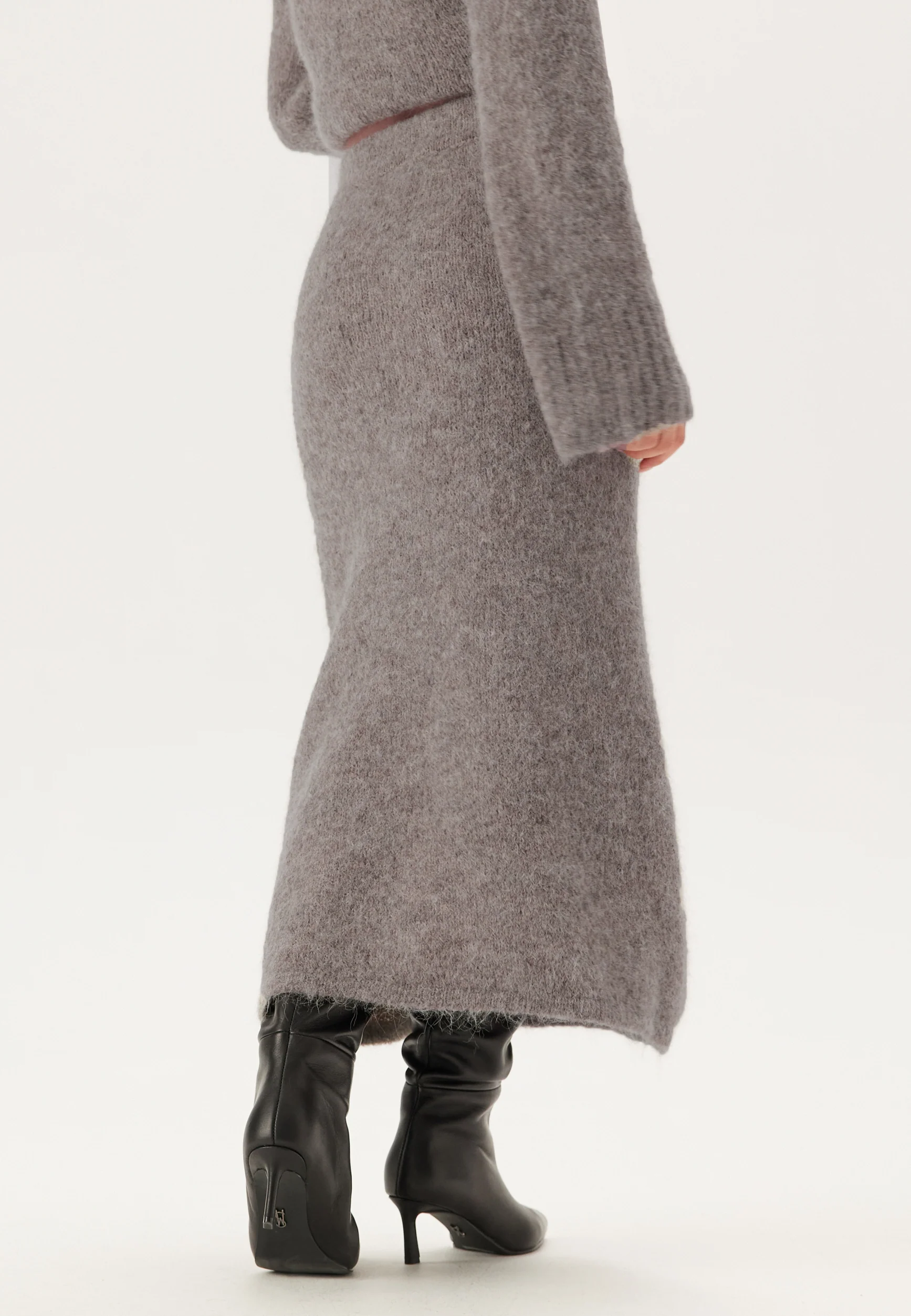 Slfgabella Hw Midi Knit Skirt - Image 2