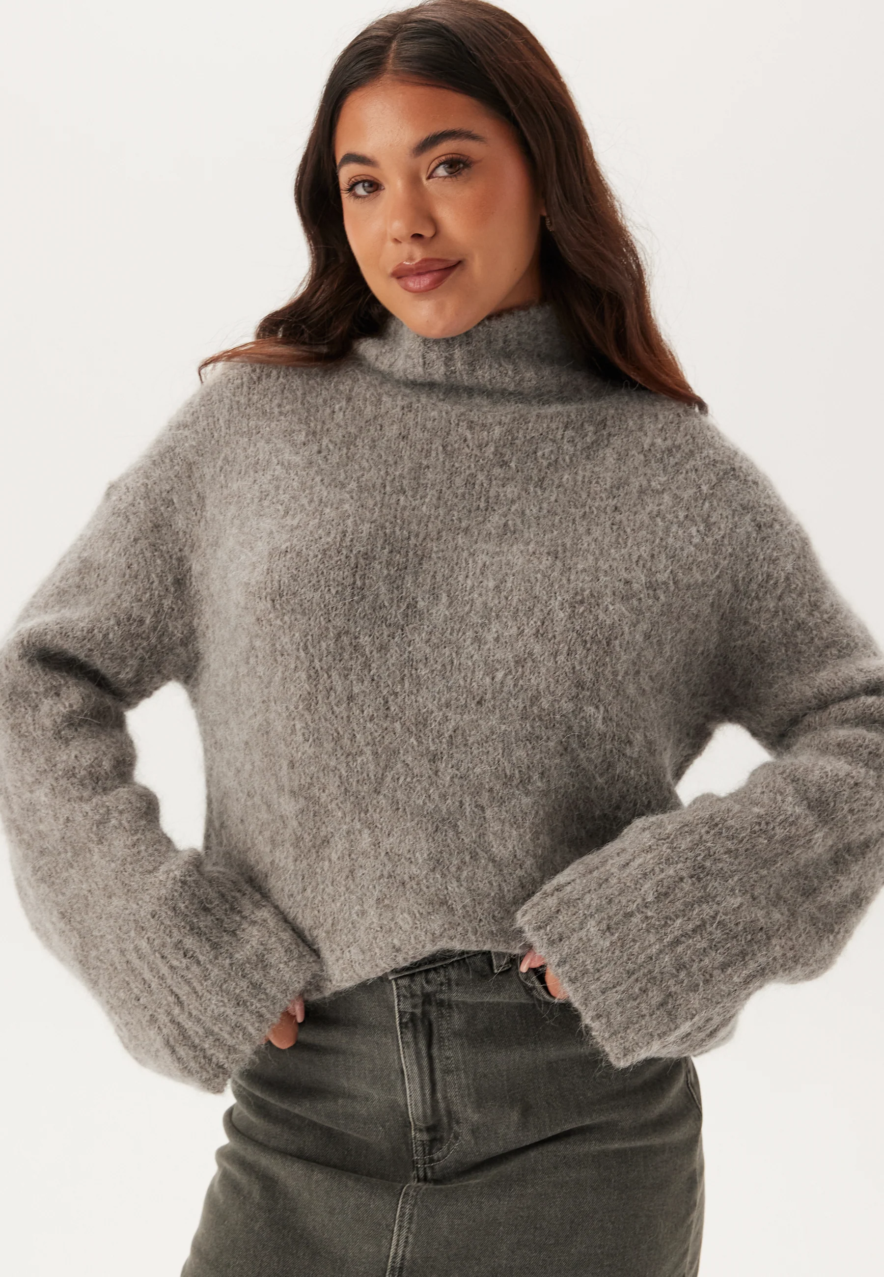 Slfgabella Ls Knit High-neck - Image 3