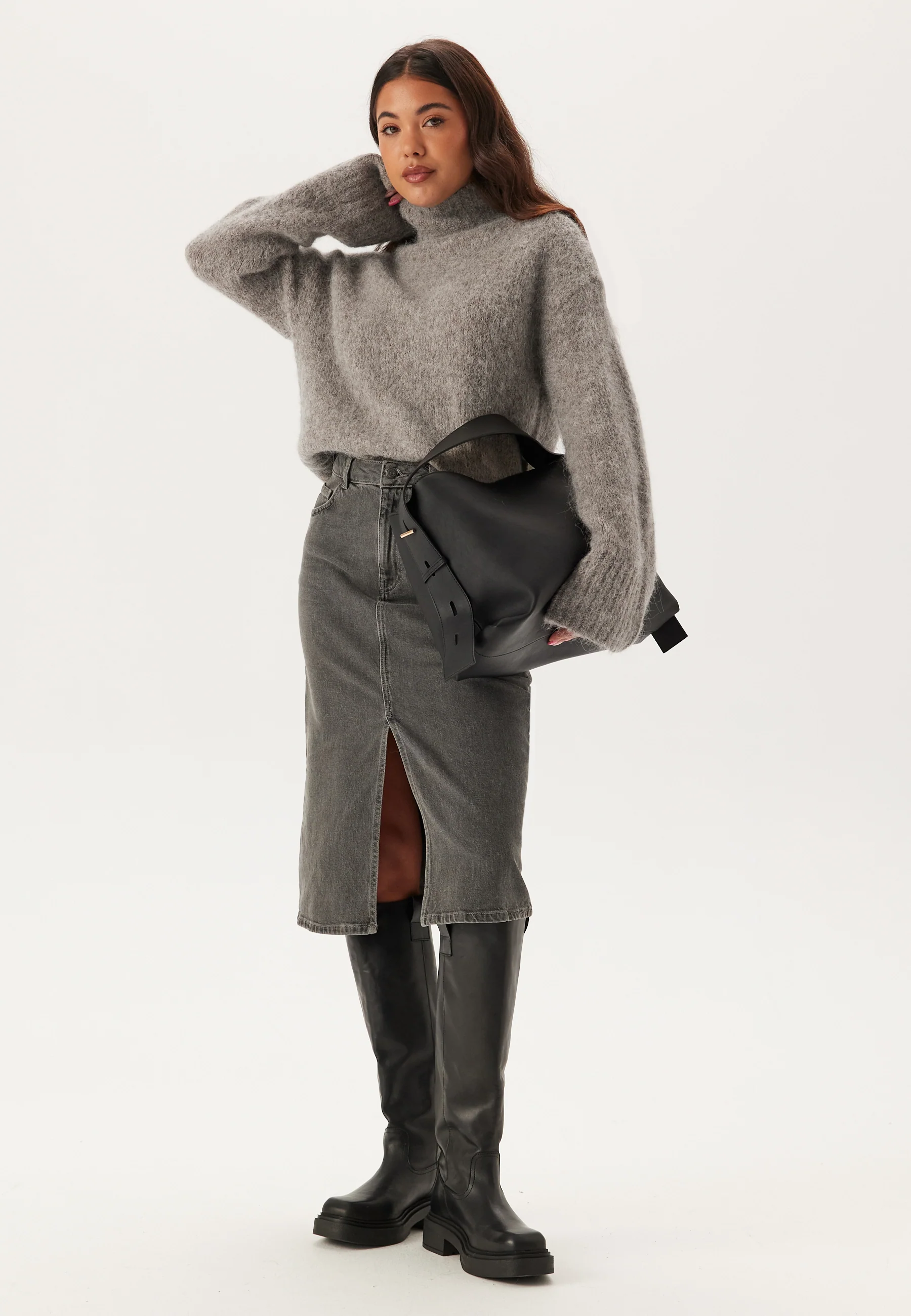 Slfgabella Ls Knit High-neck - Image 5