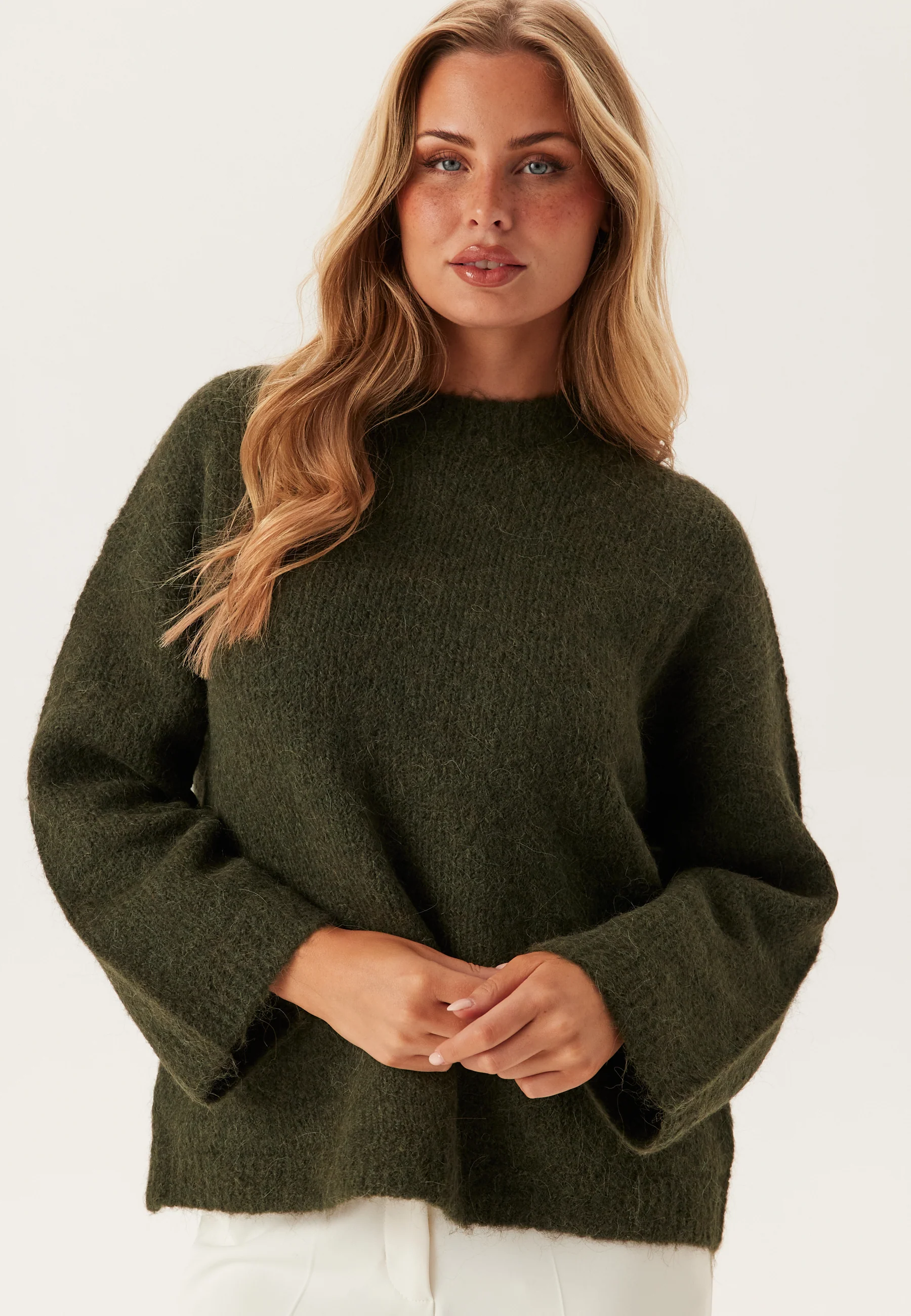 Slfgabriella Ls Knit New O-nec - Image 2