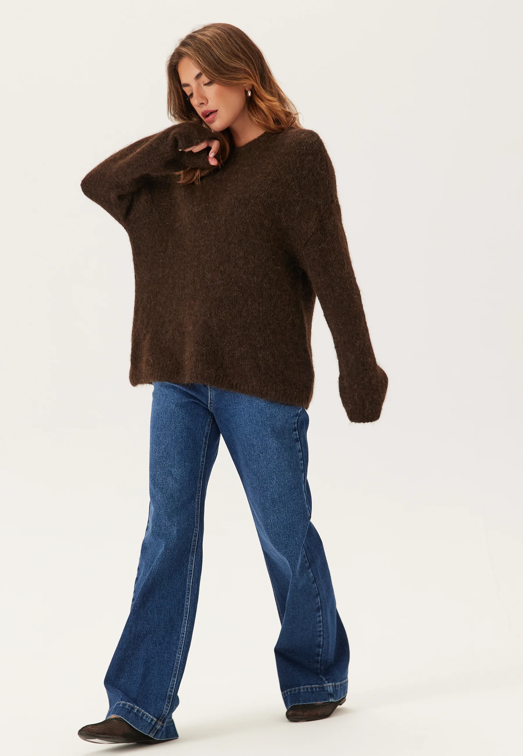 Slfgabriella Ls Knit New O-nec - Image 4