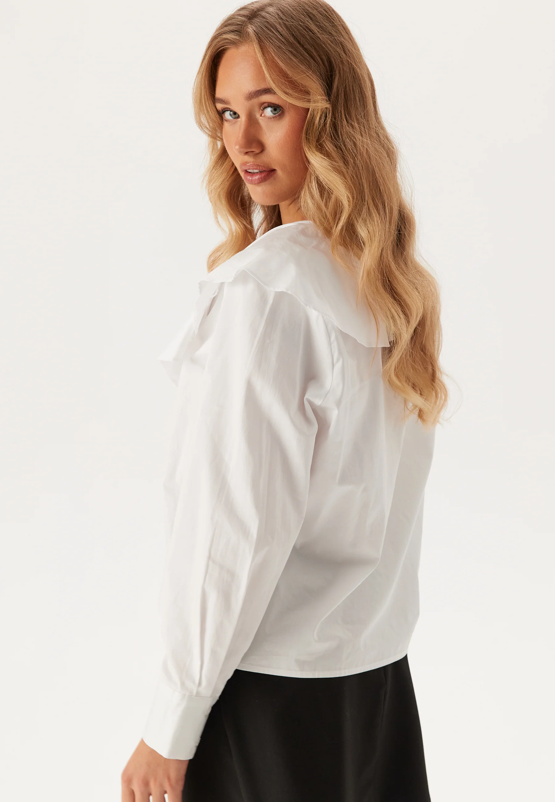 Slfisobel Ls Ruffled Shirt - Image 2