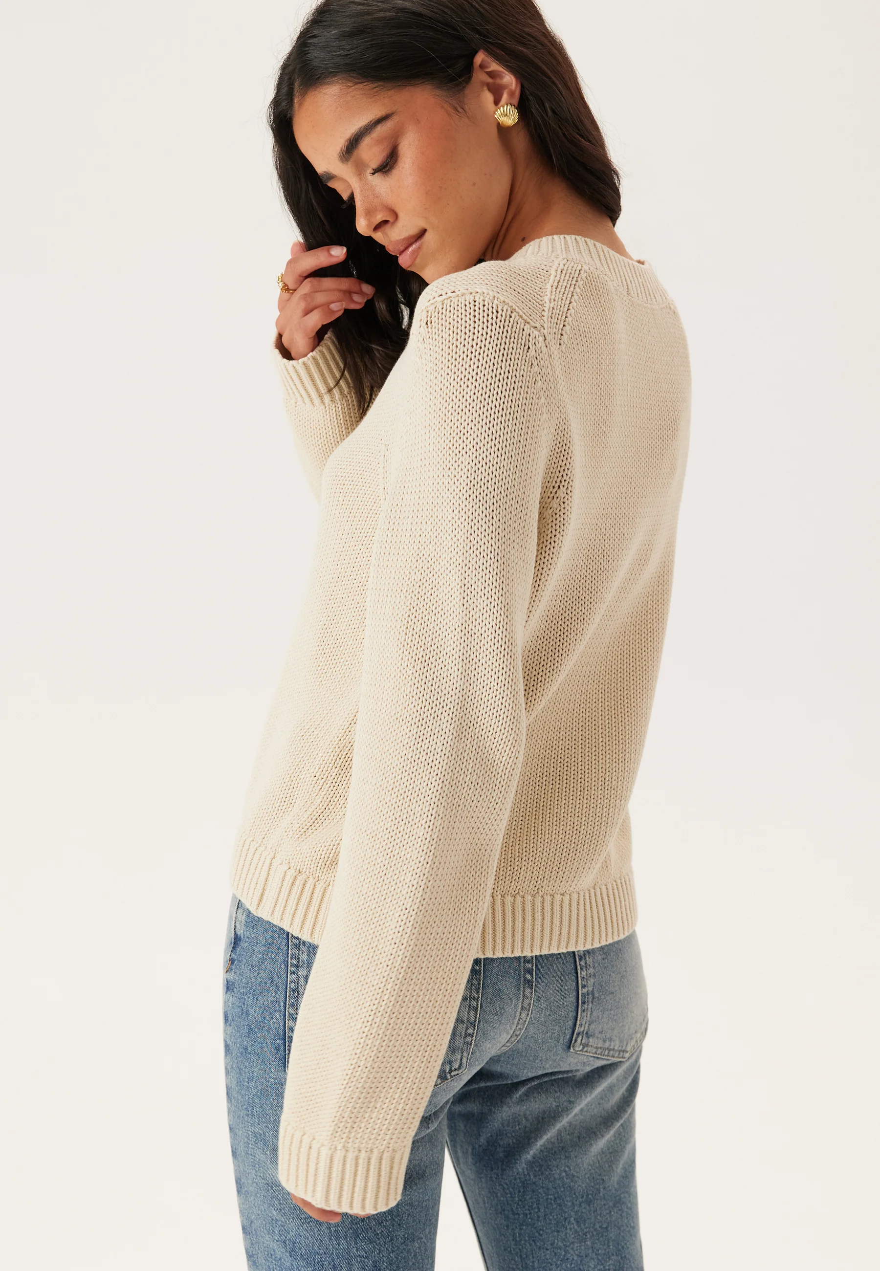 Slfivy Ls Knit O-neck Cardigan - Image 2