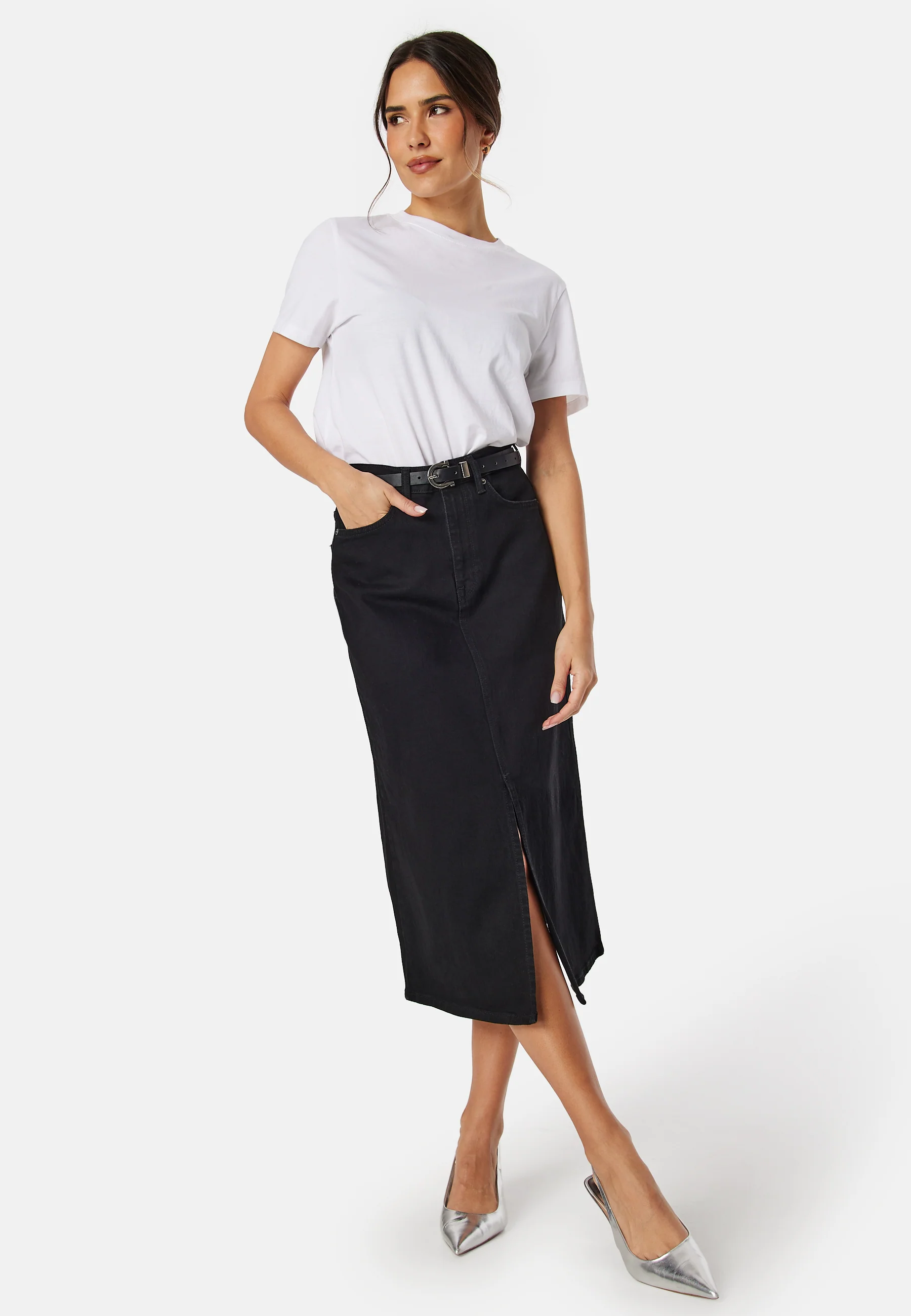 Slfkrista-gerda High Waist Maxi Skirt - Image 2