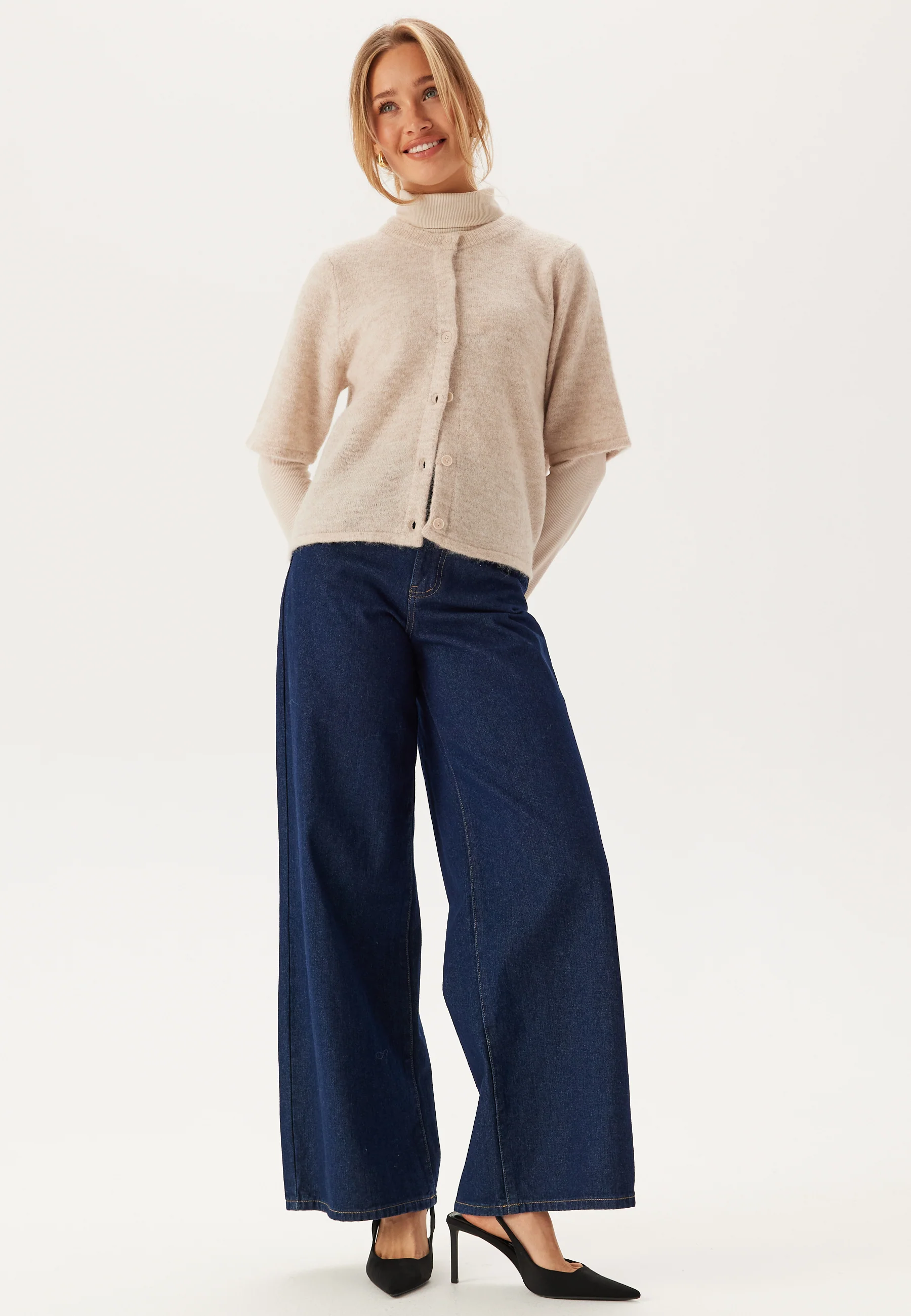 Slflulu 2/4 KNIT CARDIGAN NOOS - Image 4