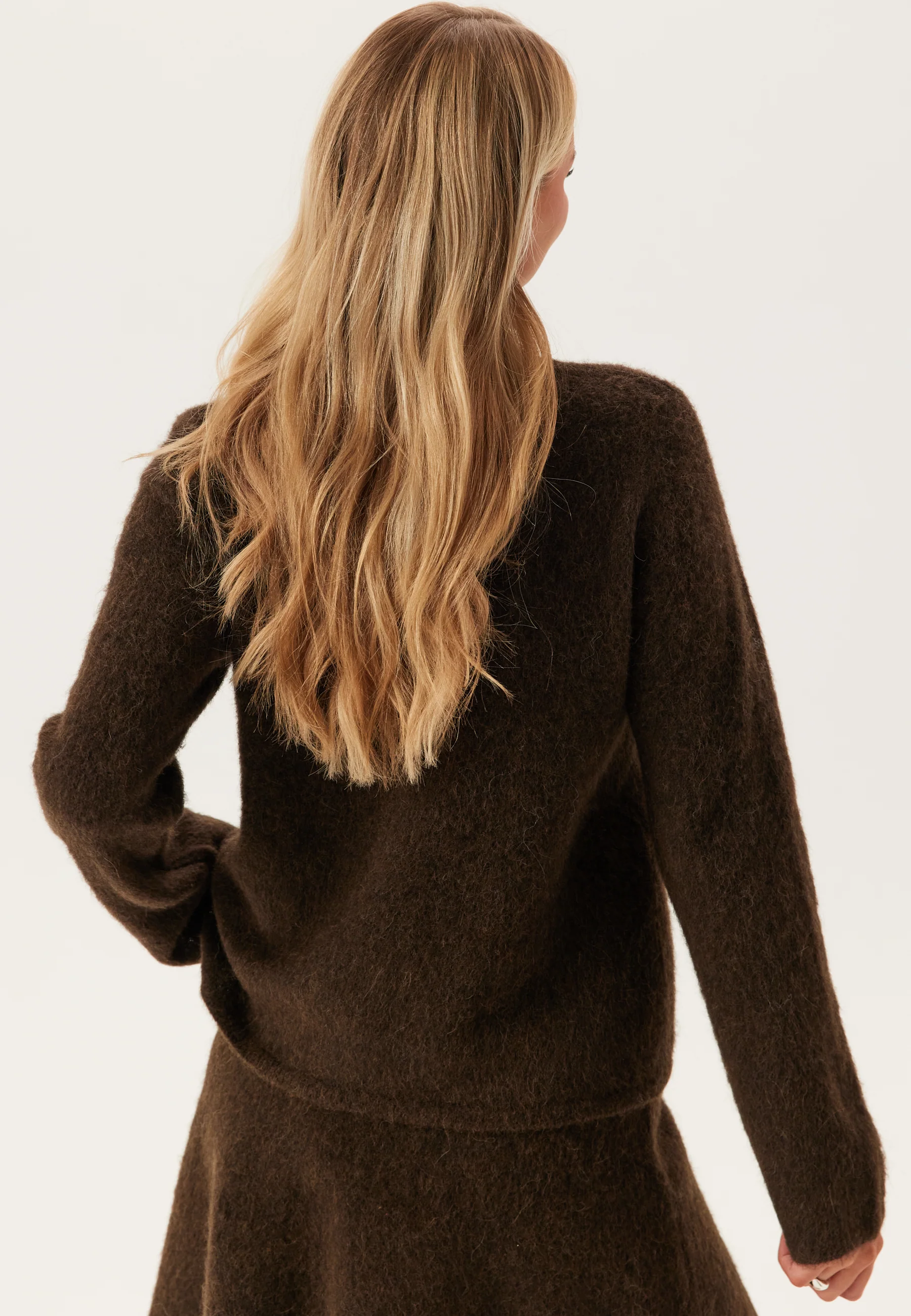 Slflulu Brushed Ls Knit Keyhol - Image 5