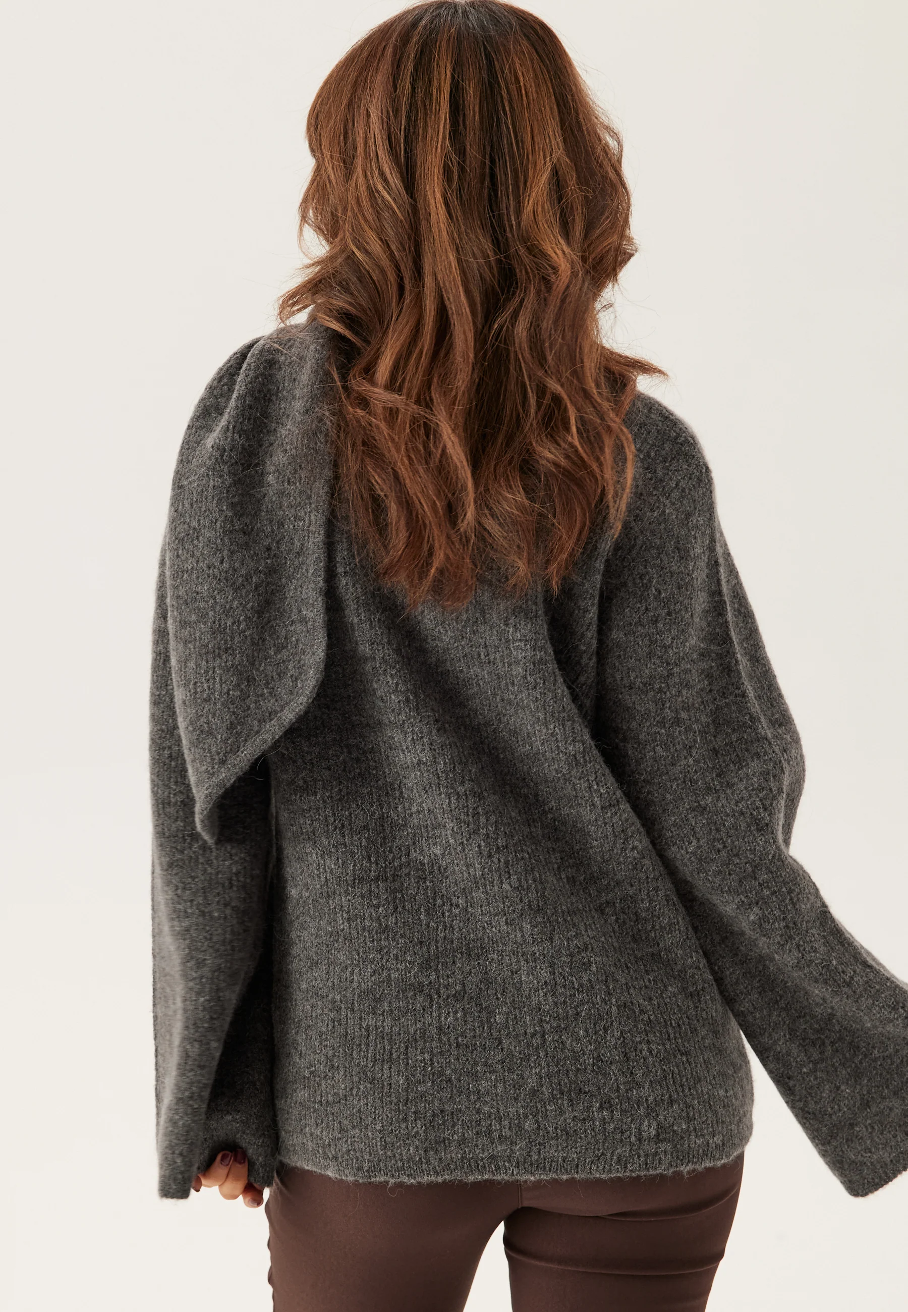 Slflulu Ls Bow Knit - Image 2