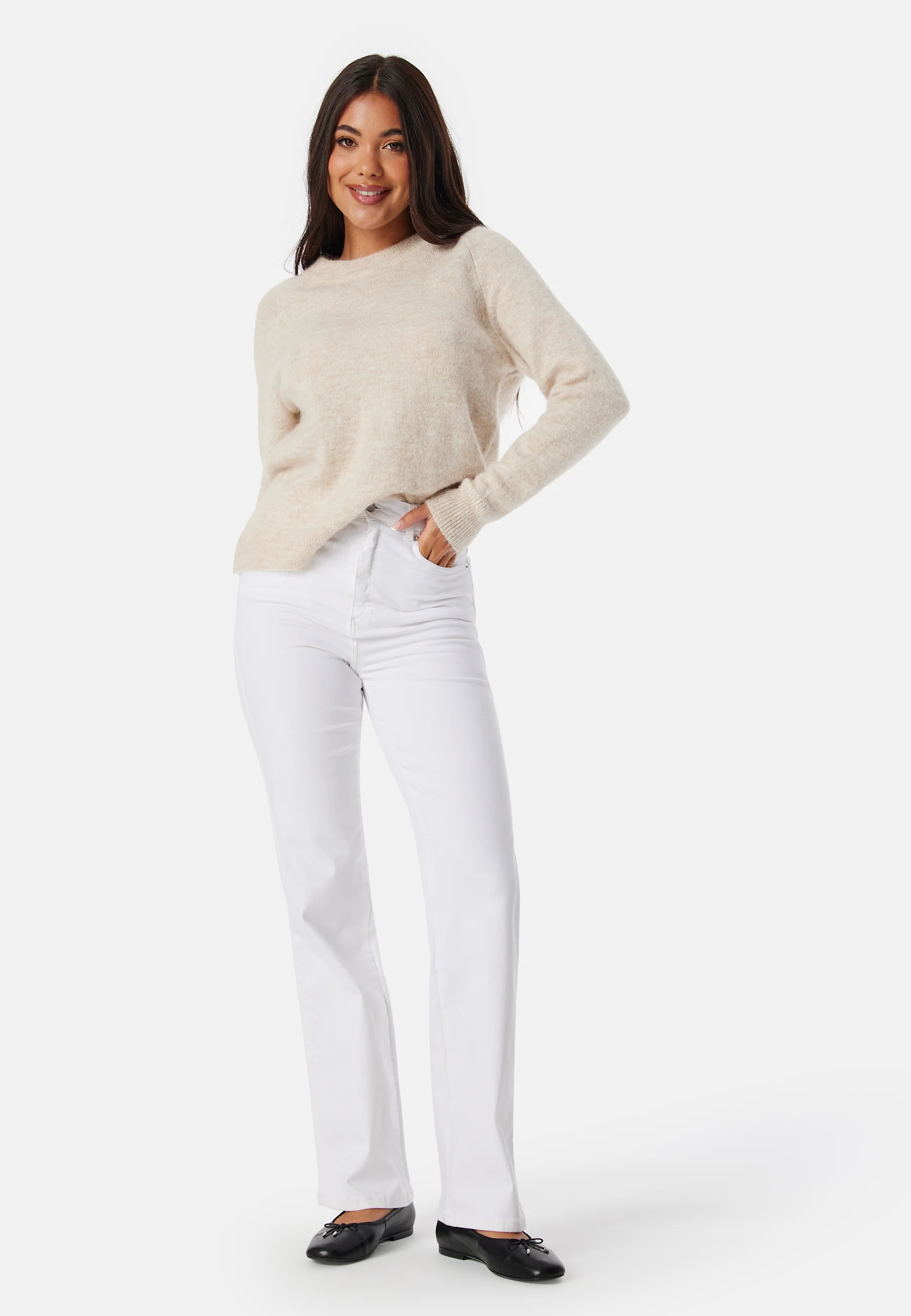 Slflulu LS Knit O-Neck - Image 3
