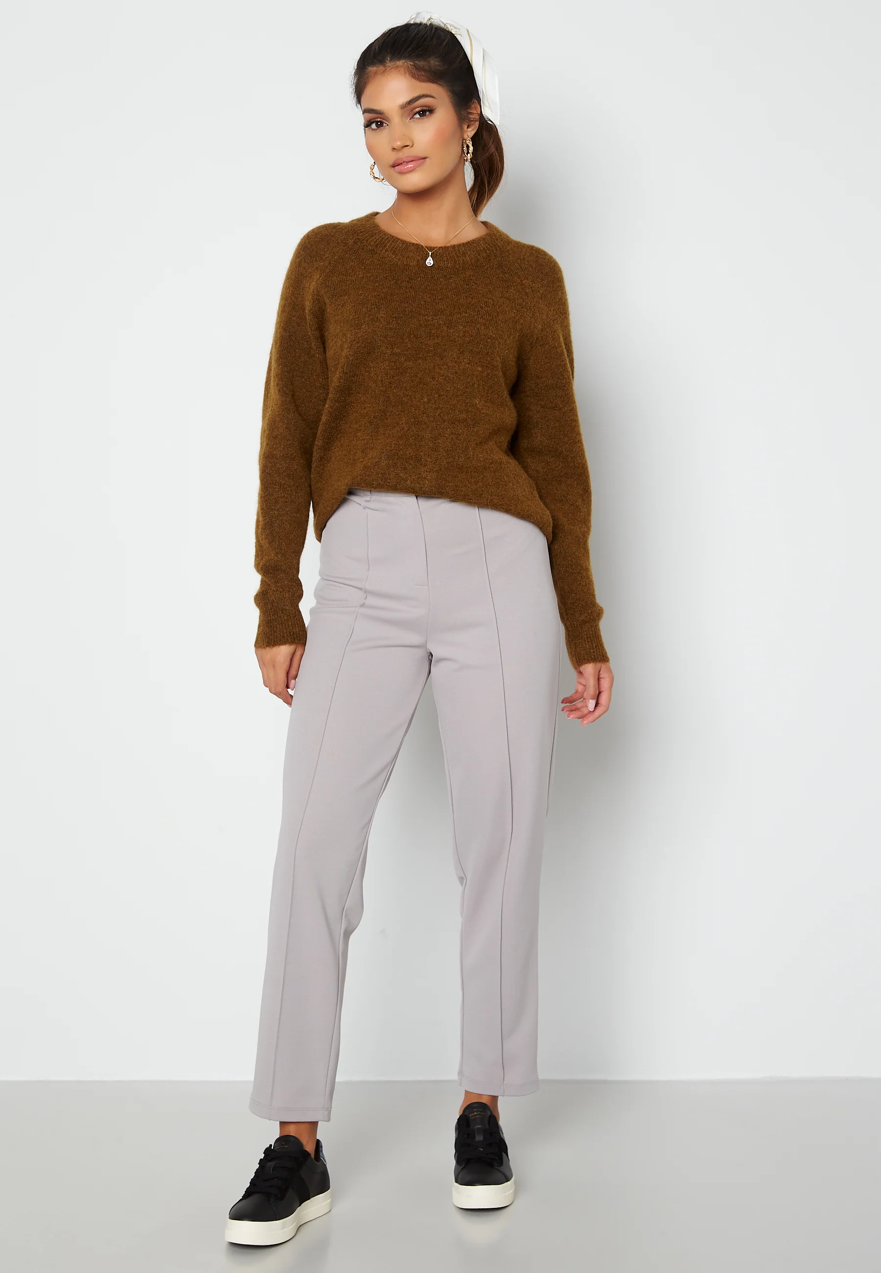 Slflulu LS Knit O-Neck - Image 2