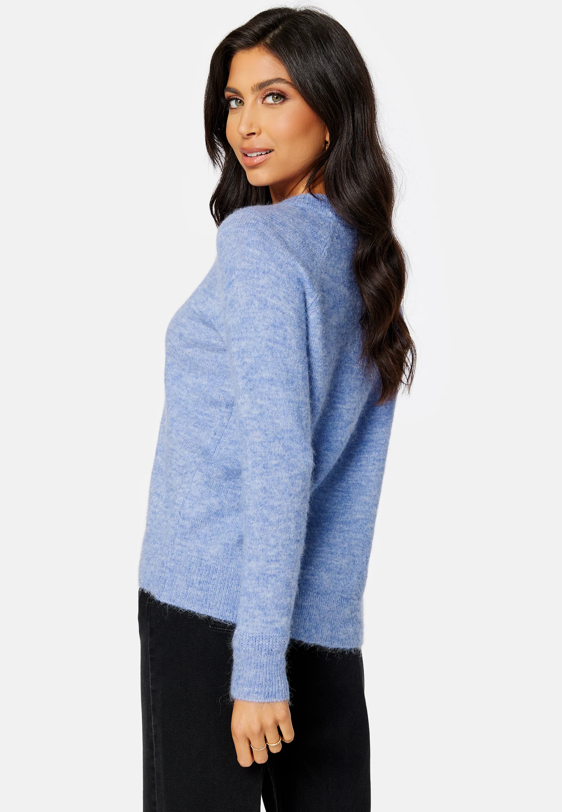 Slflulu LS Knit O-Neck - Image 3
