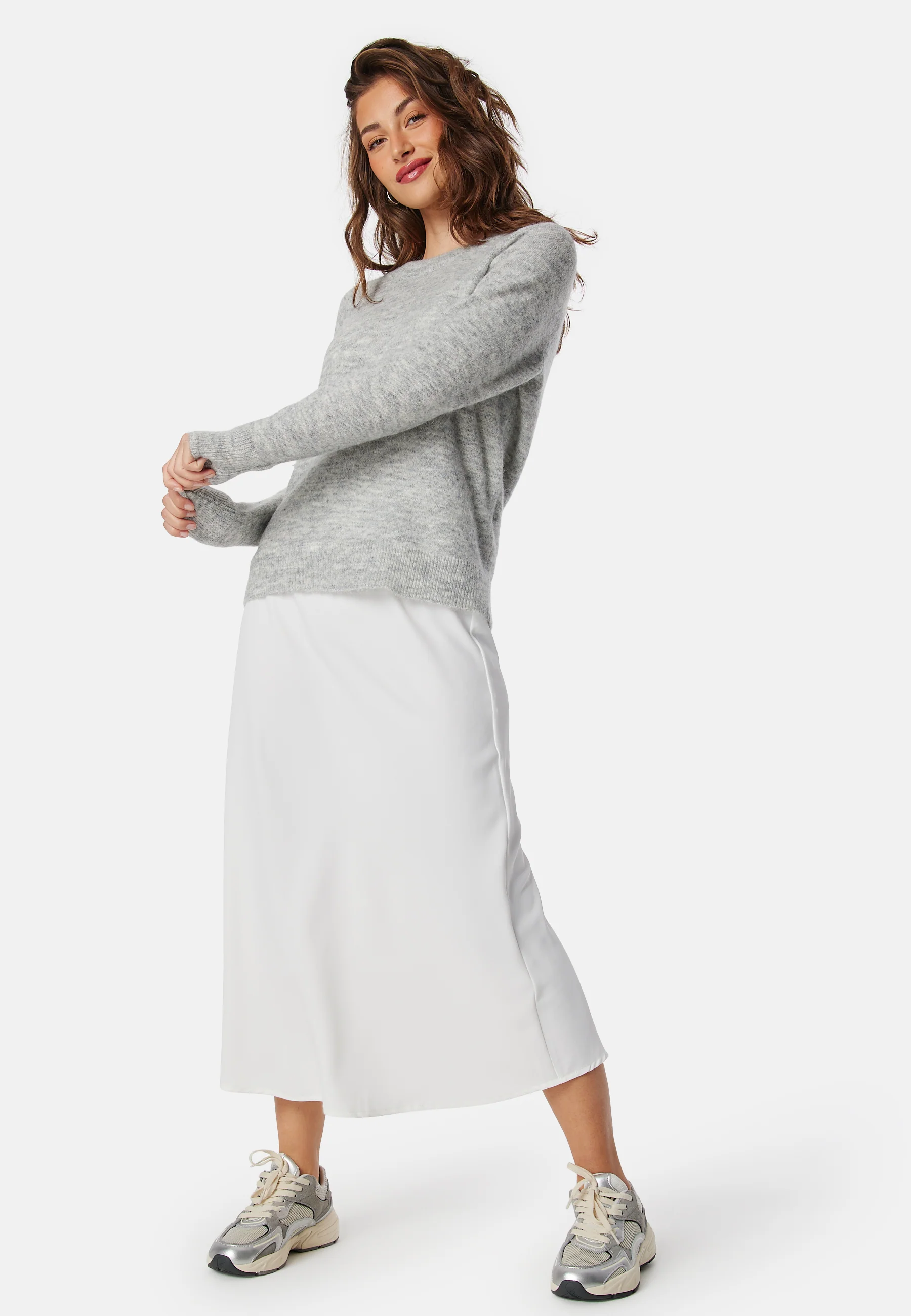 Slflulu LS Knit O-Neck - Image 3