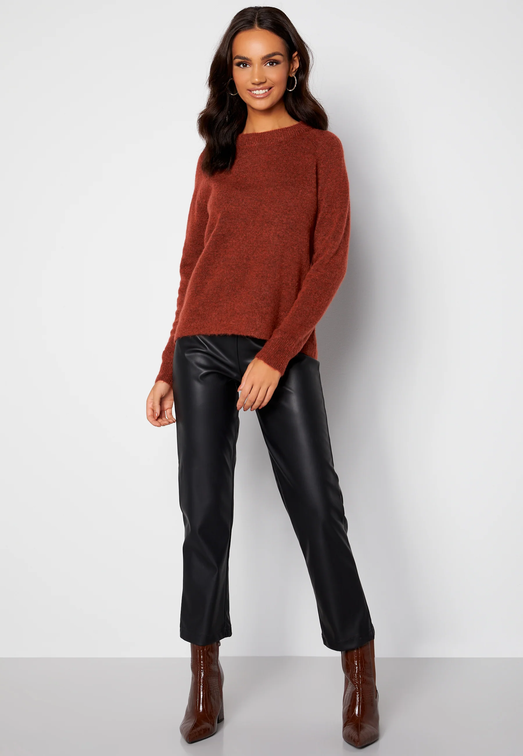Slflulu LS Knit O-Neck - Image 2