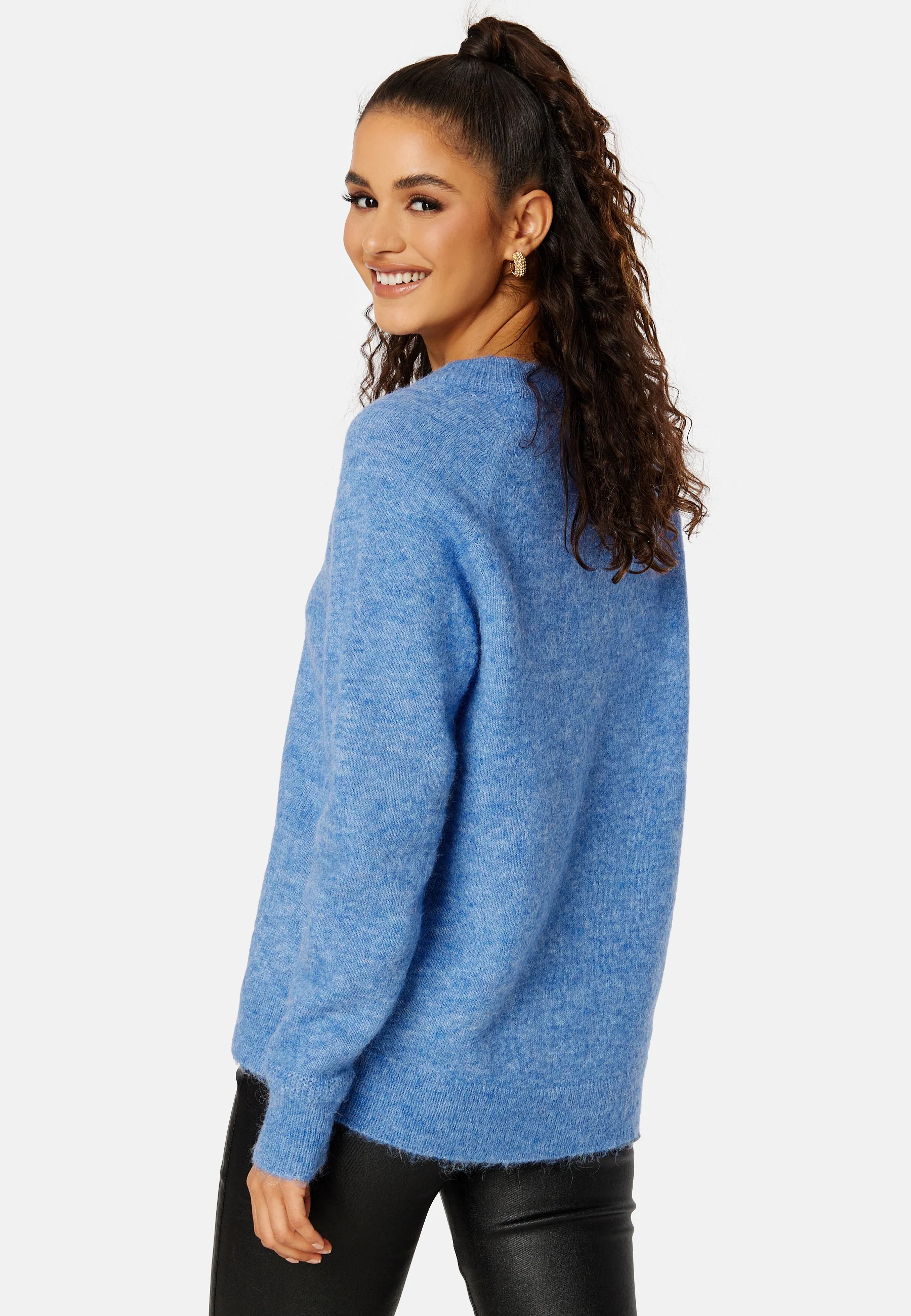 Slflulu LS Knit O-Neck - Image 3