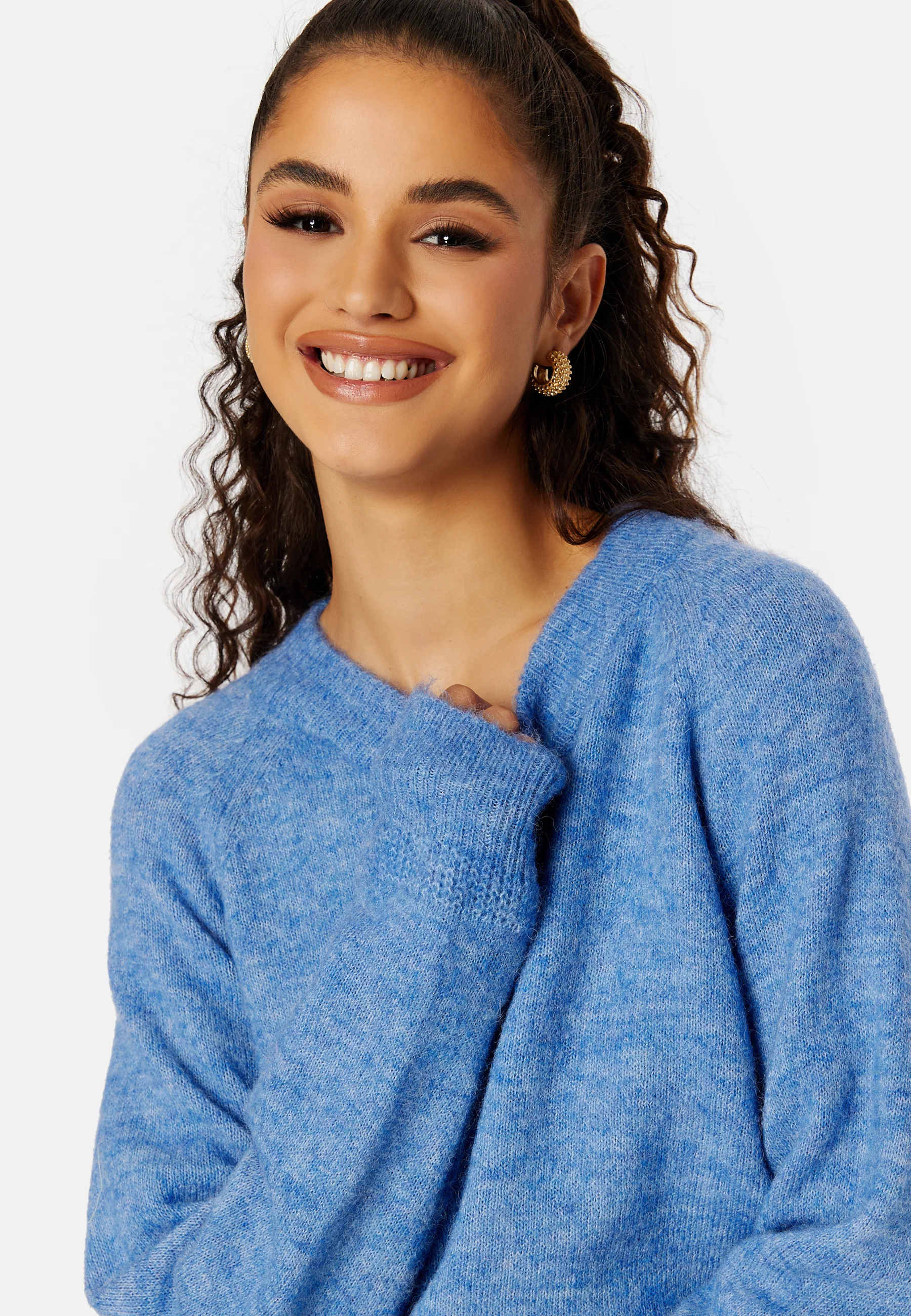 Slflulu LS Knit O-Neck - Image 4