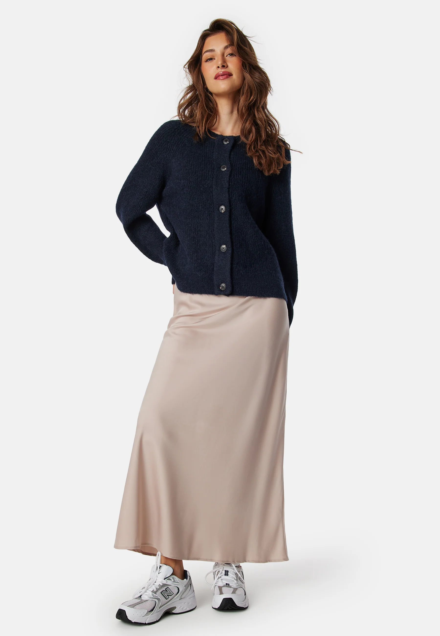 Slflulu LS knit short cardigan - Image 3