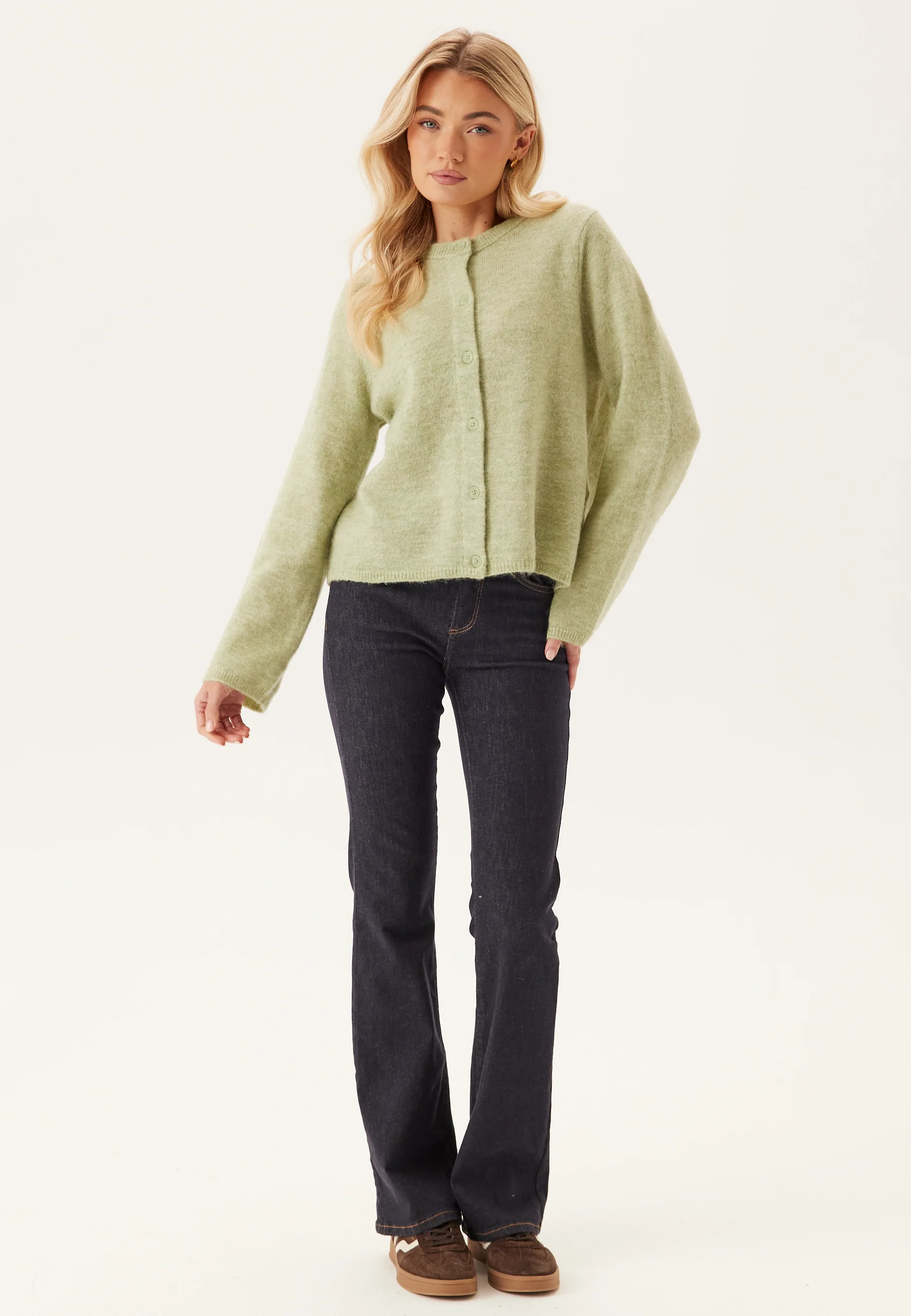 Slflulu New Ls Knit Cardigan - Image 3