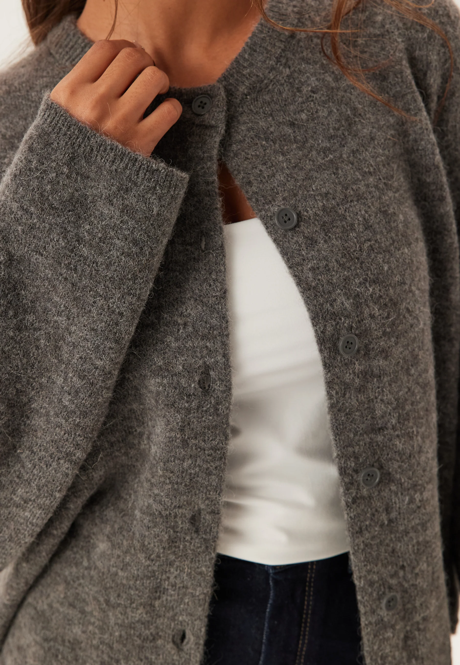 Slflulu New Ls Knit Cardigan - Image 4