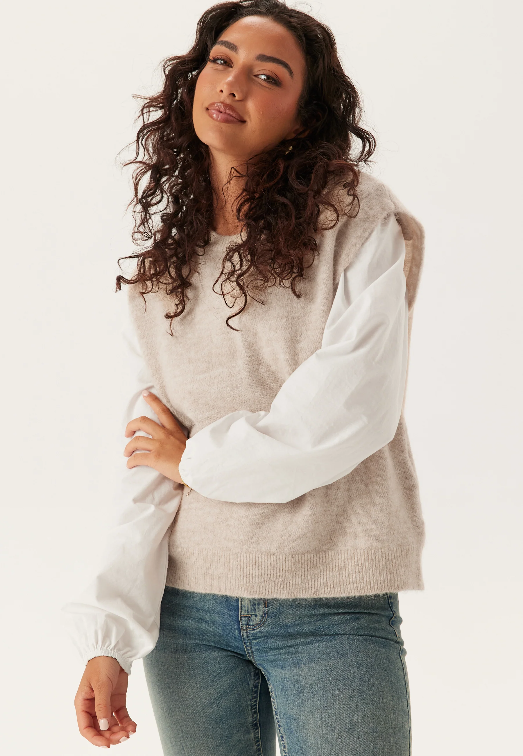 Slflulu Sl Knit Vest