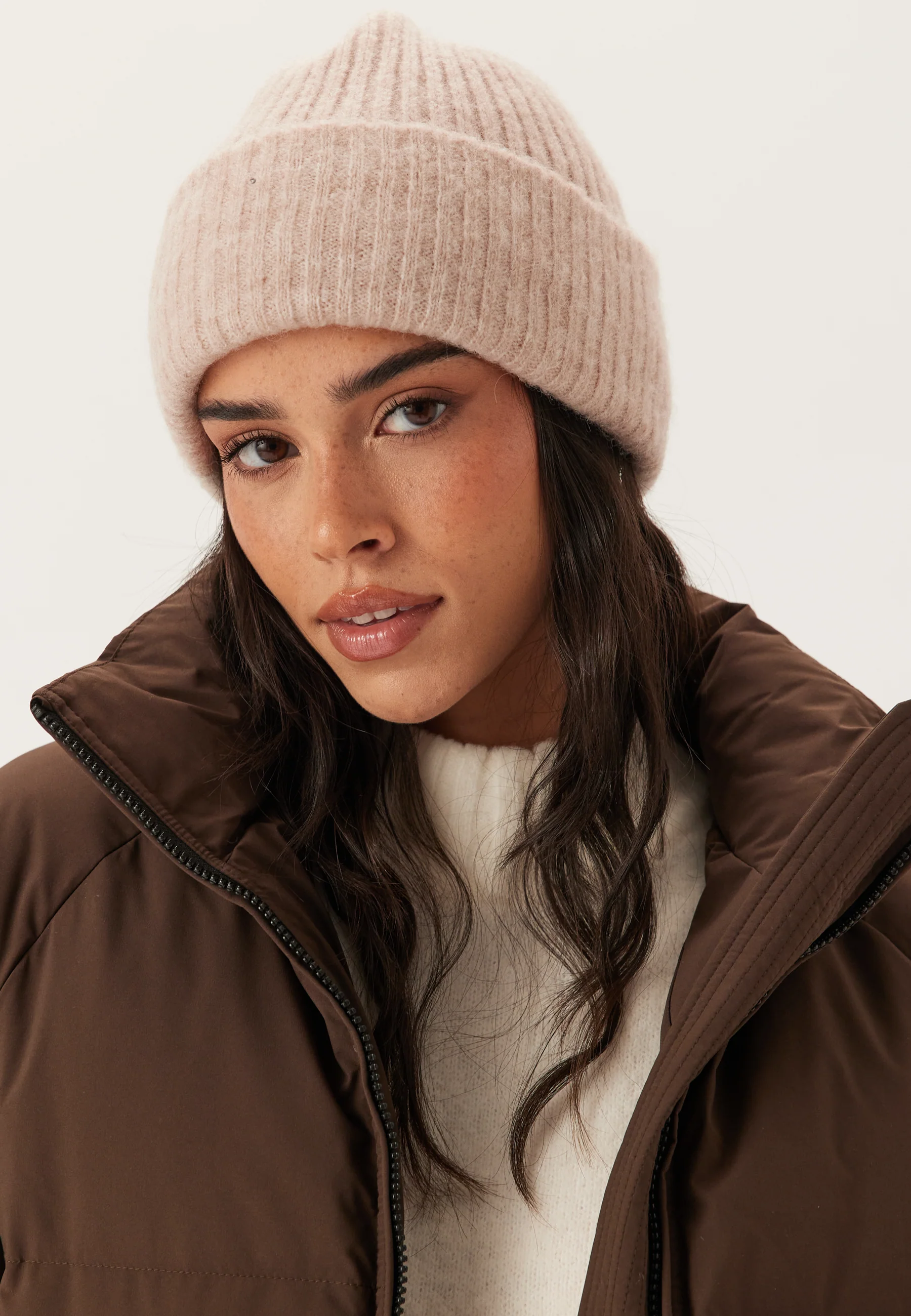 Slflulu Wool Blend Knit Beanie - Image 2