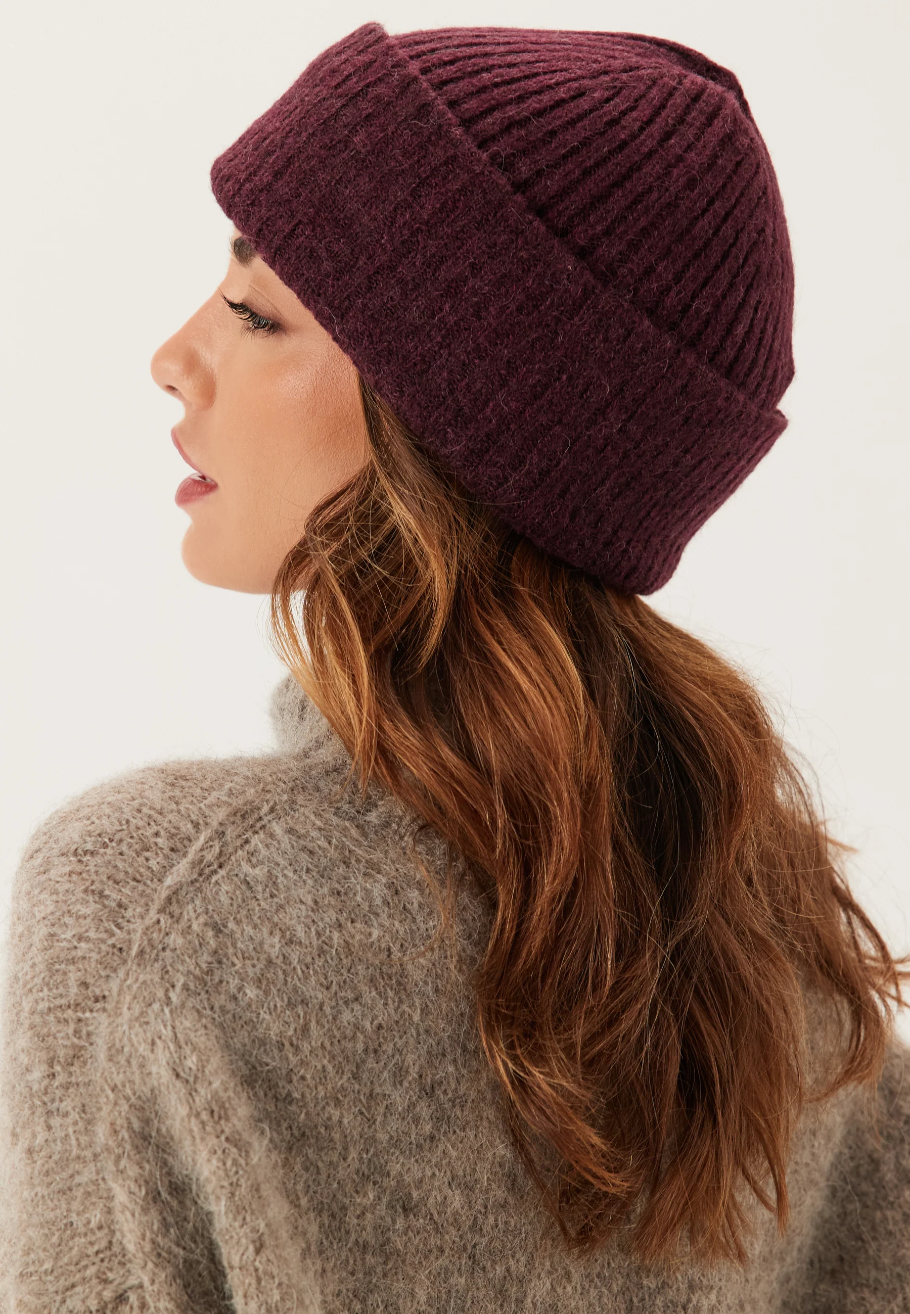 Slflulu Wool Blend Knit Beanie - Image 2