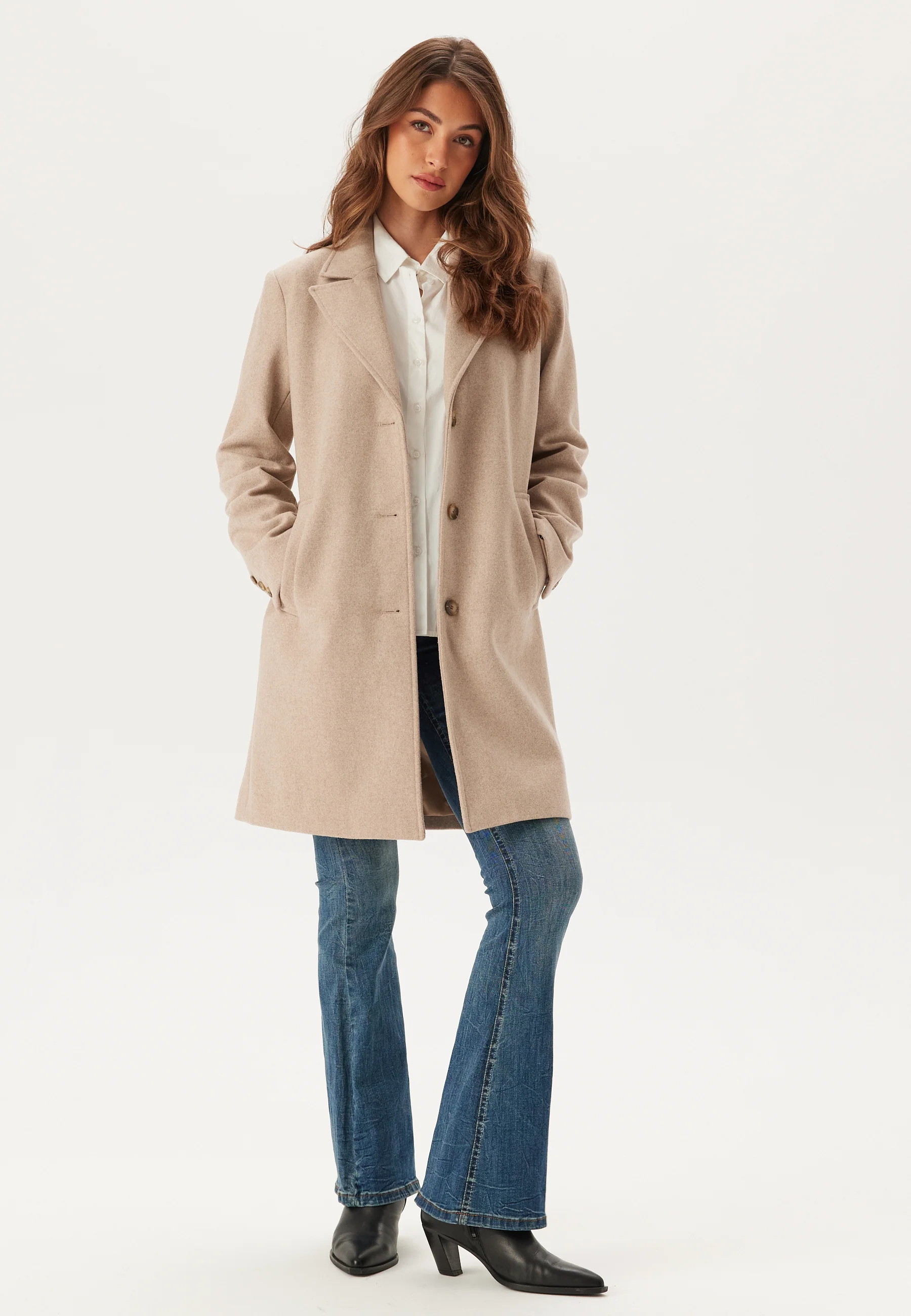 Slfnew Alma Wool Coat Noos - Image 3
