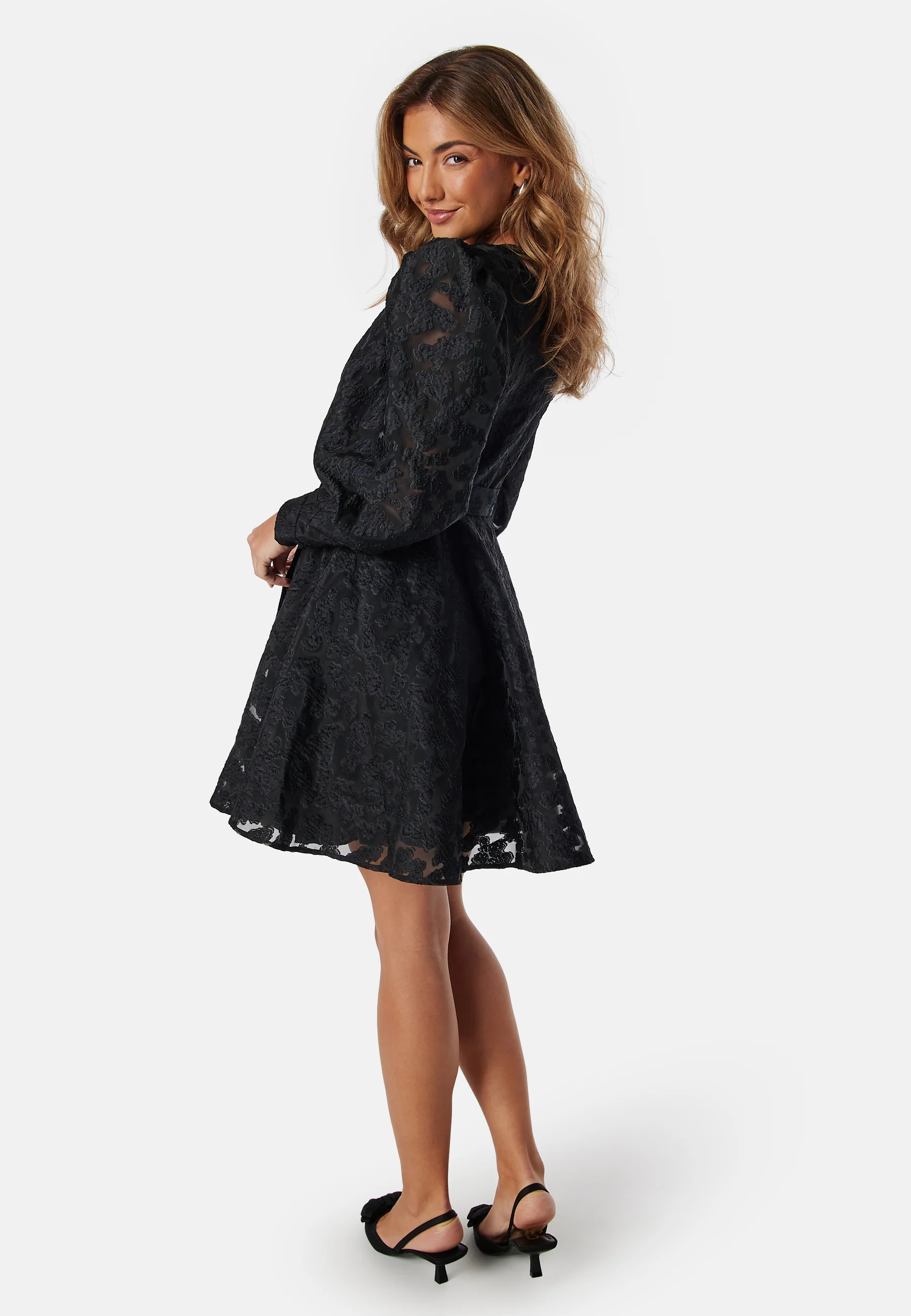 Slfpandora Ls Short Shirt Dres - Image 3