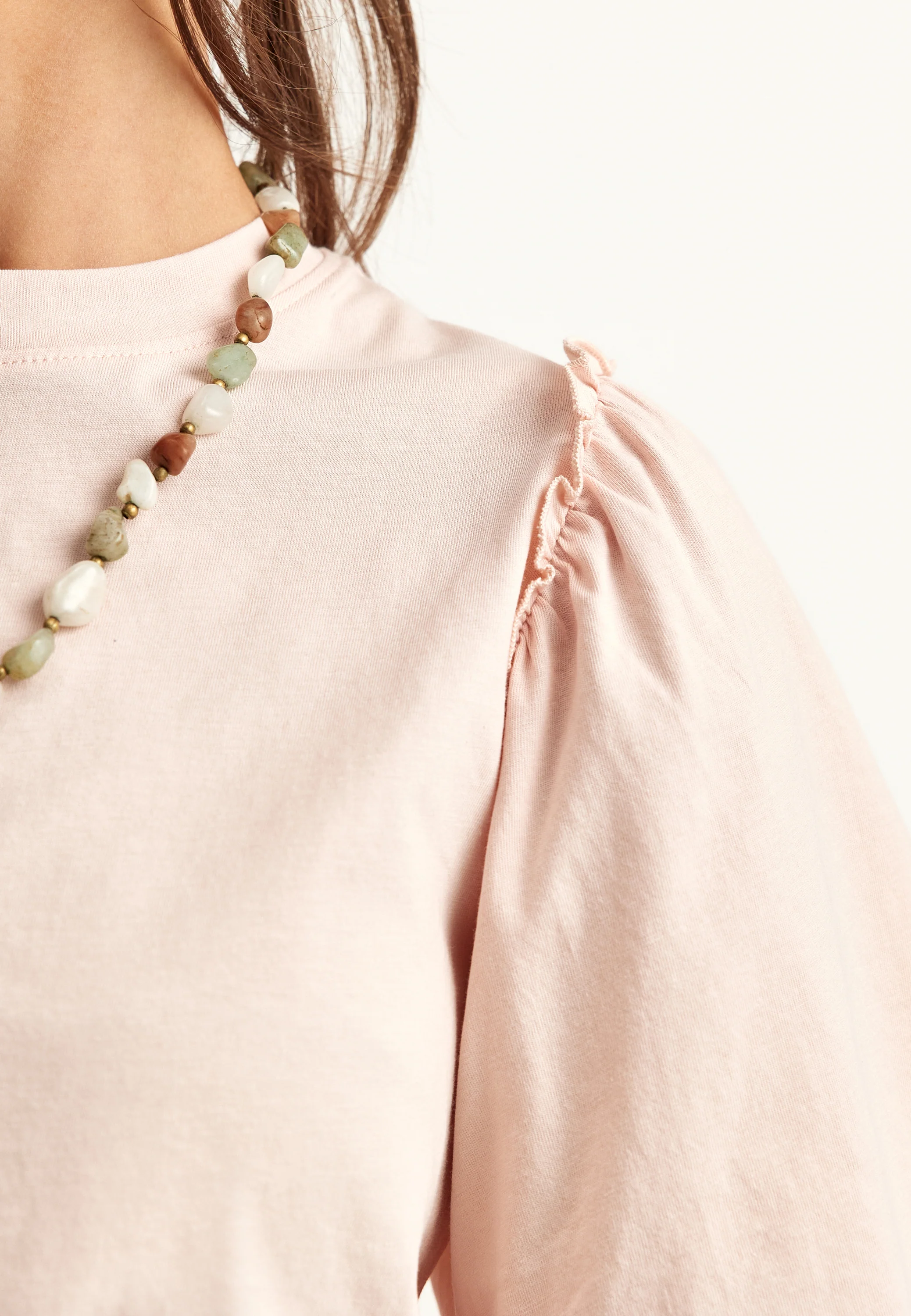 Slfpenelope 2/4 RUFFLE TEE NOOS - Image 6