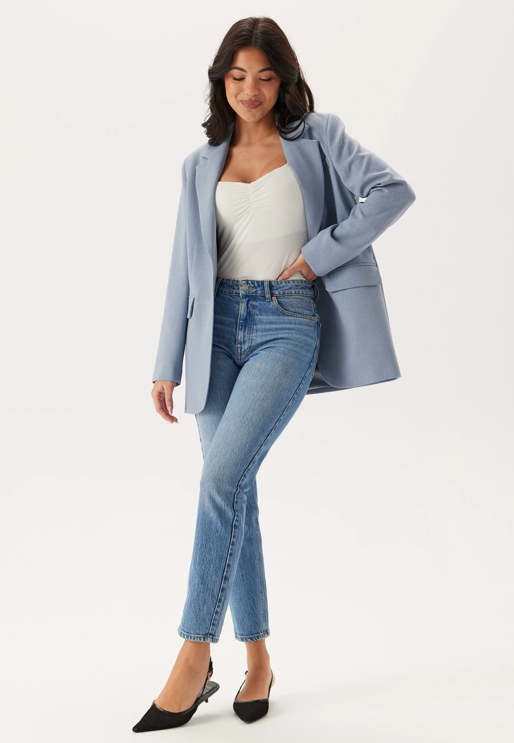 Slfrita-freia Ls Long Blazer - Image 4