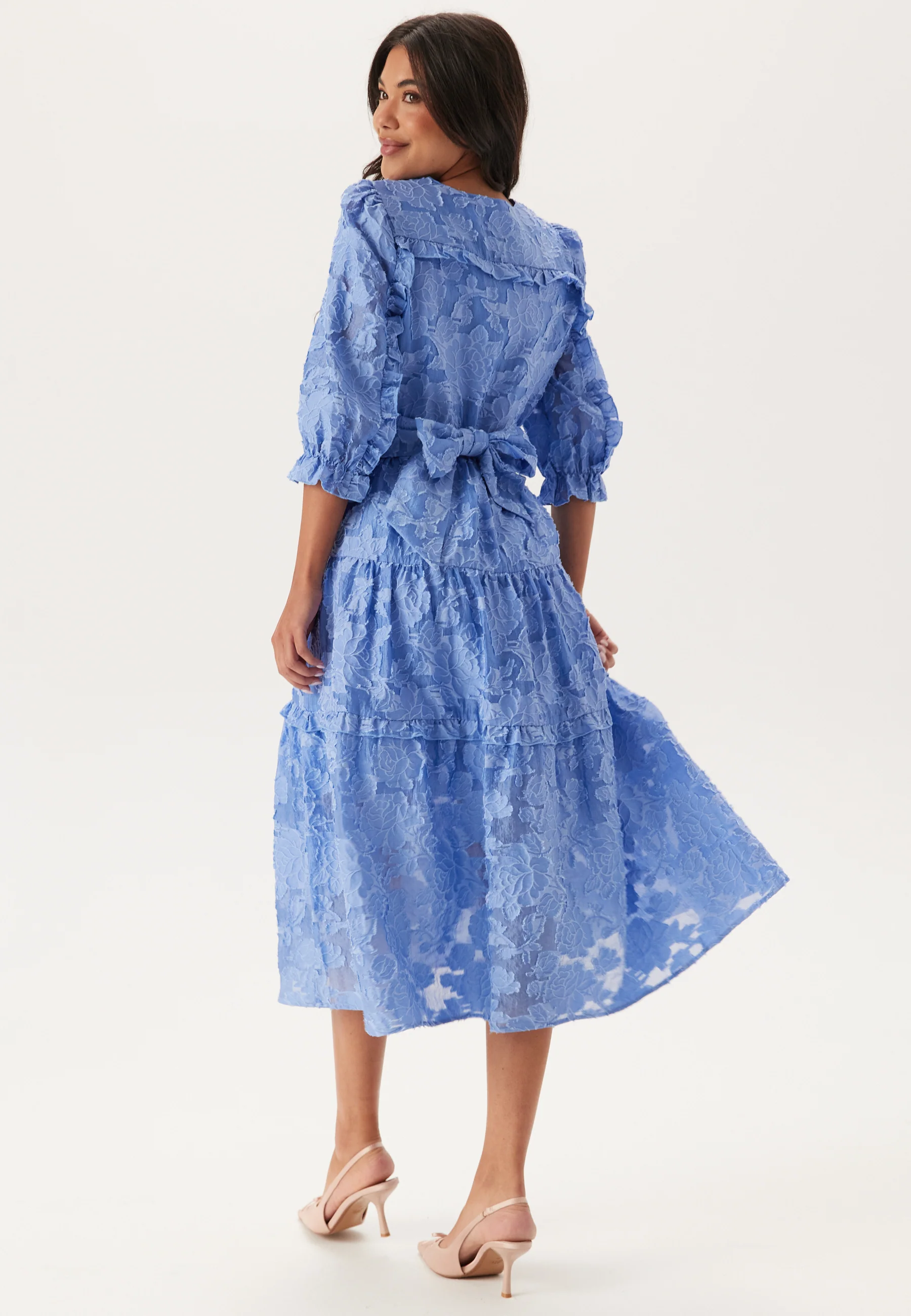 Slfsadie 3/4 Midi Dress - Image 2